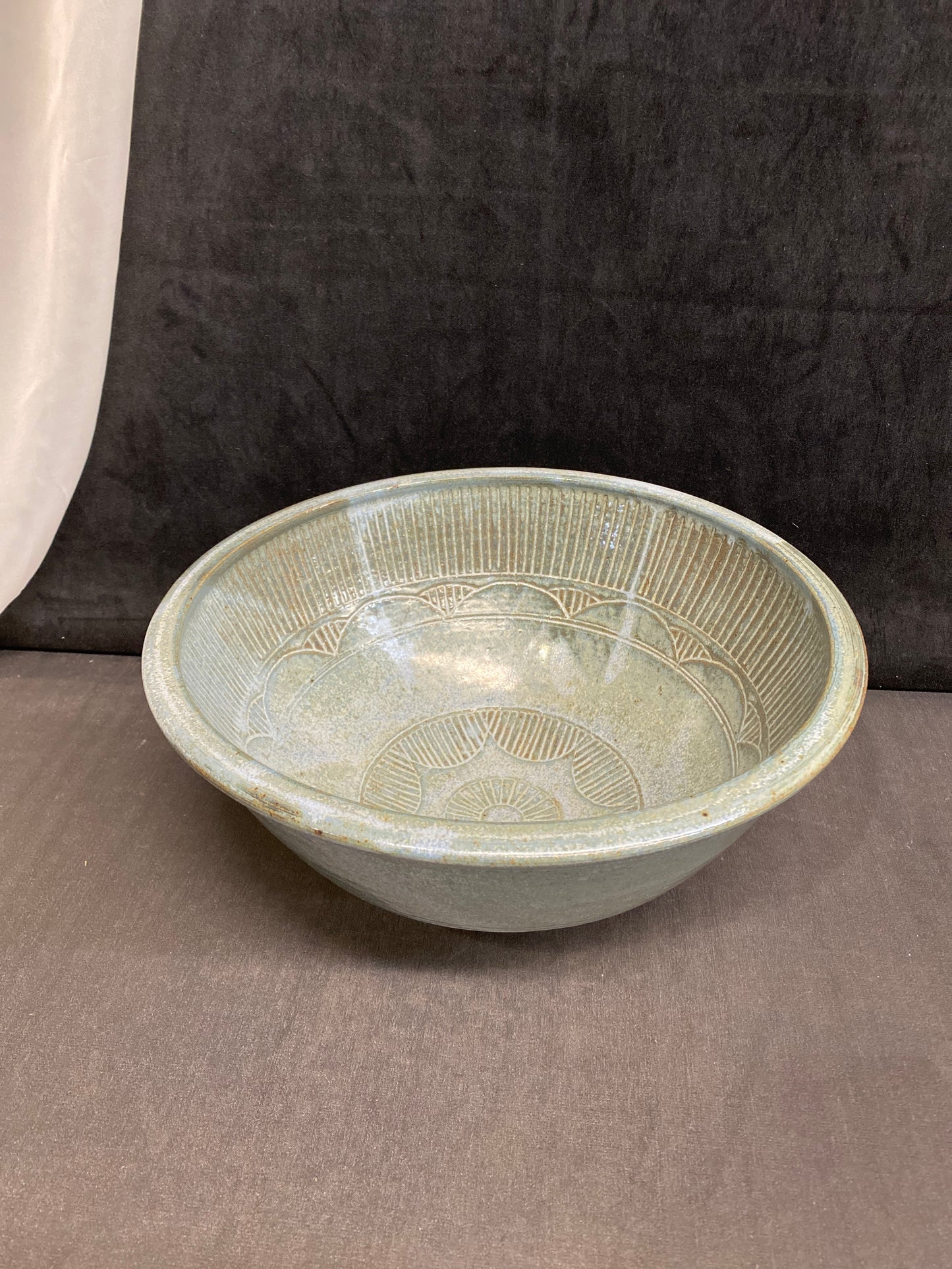 Studio Pottery Bowl - Blue