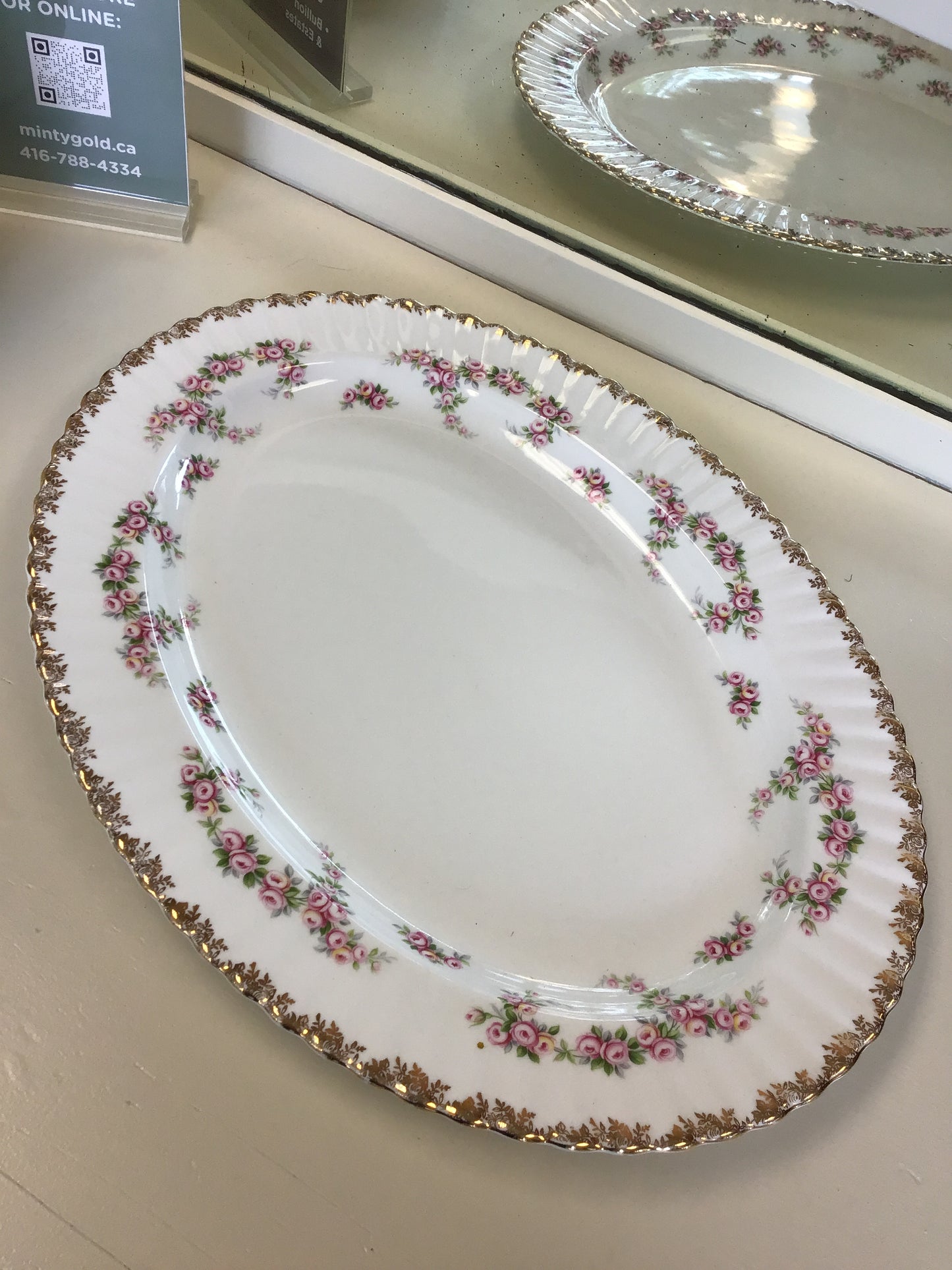 Royal Albert 'Dimity Rose' Oval Platter