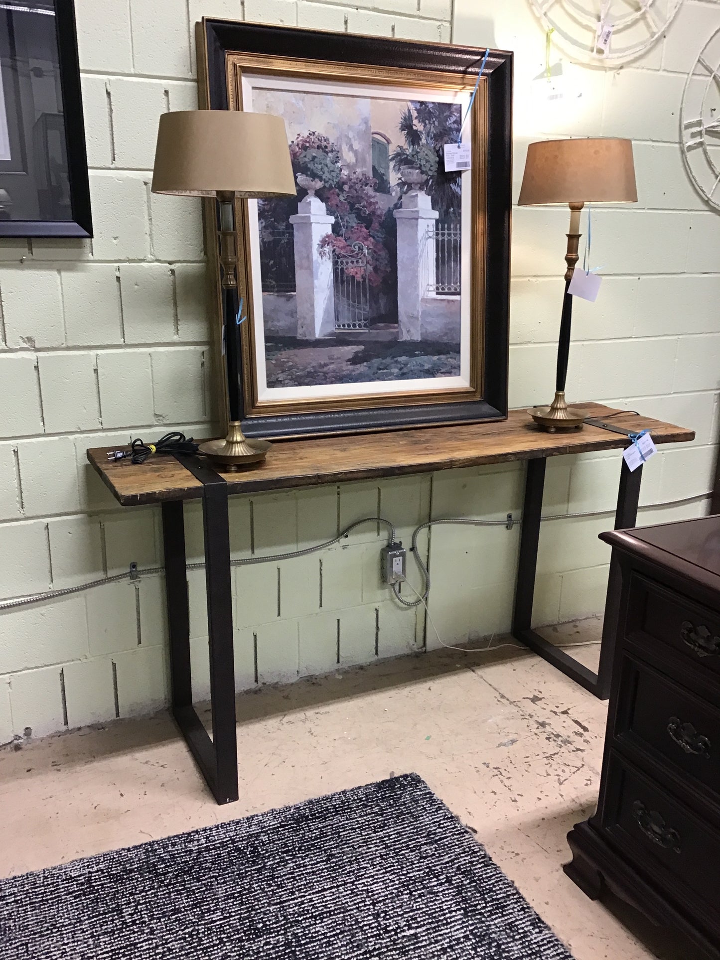 Rustic Console Table