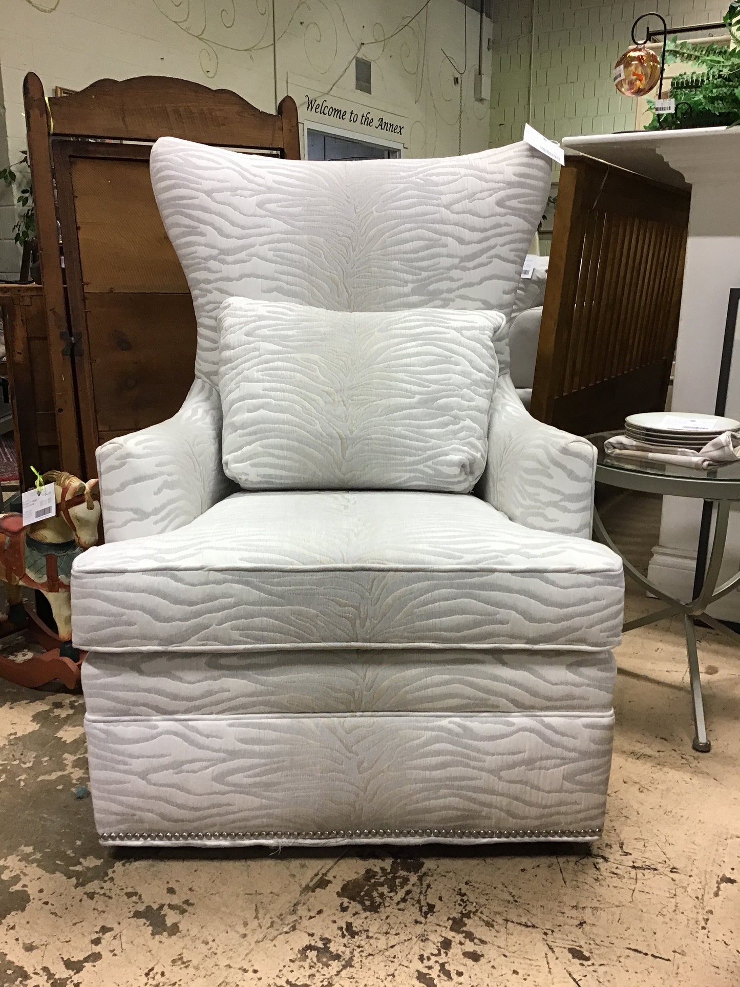 NEW! Sam Moore Swivel Chair