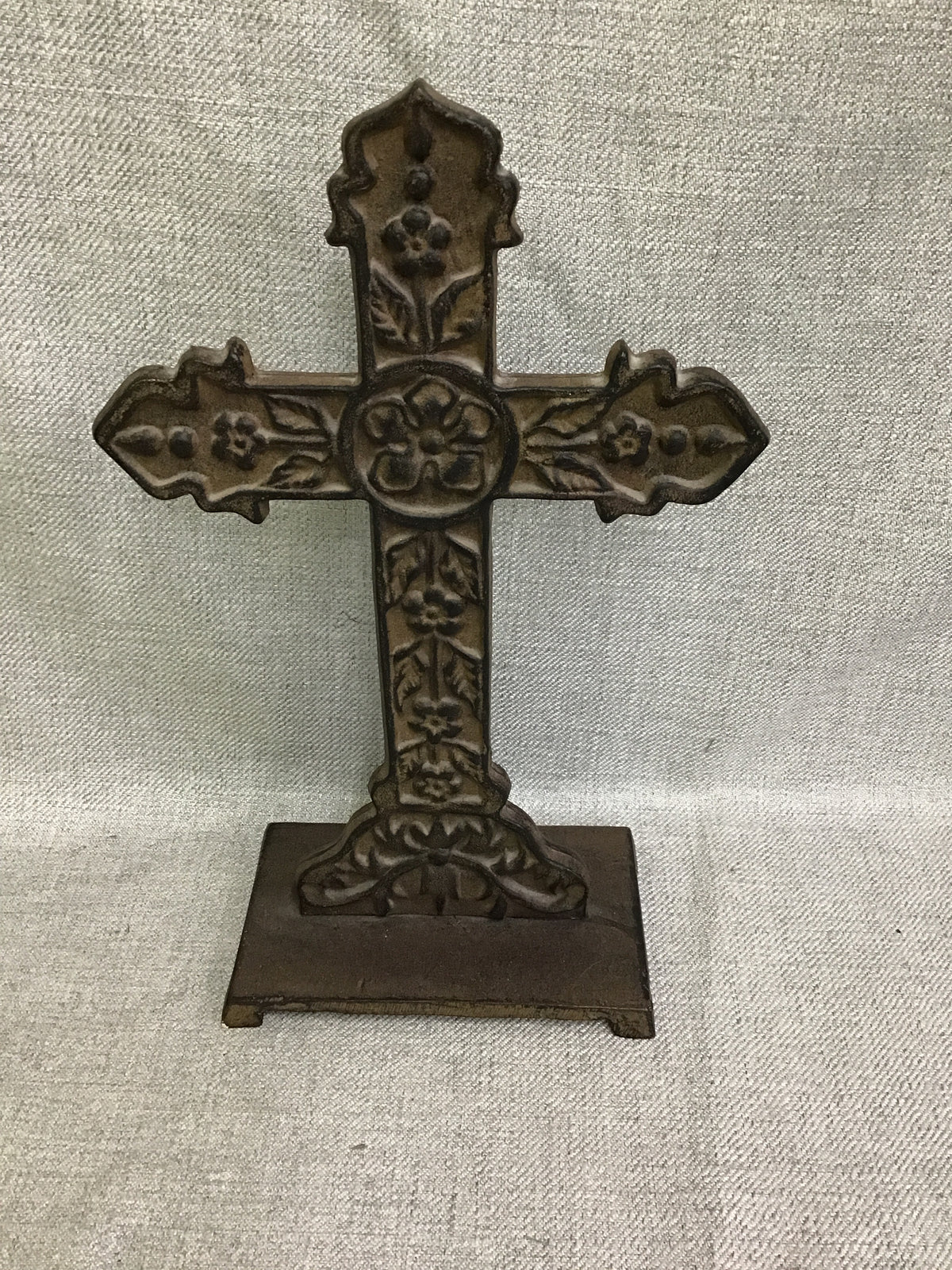 Vintage Cast Iron Cross