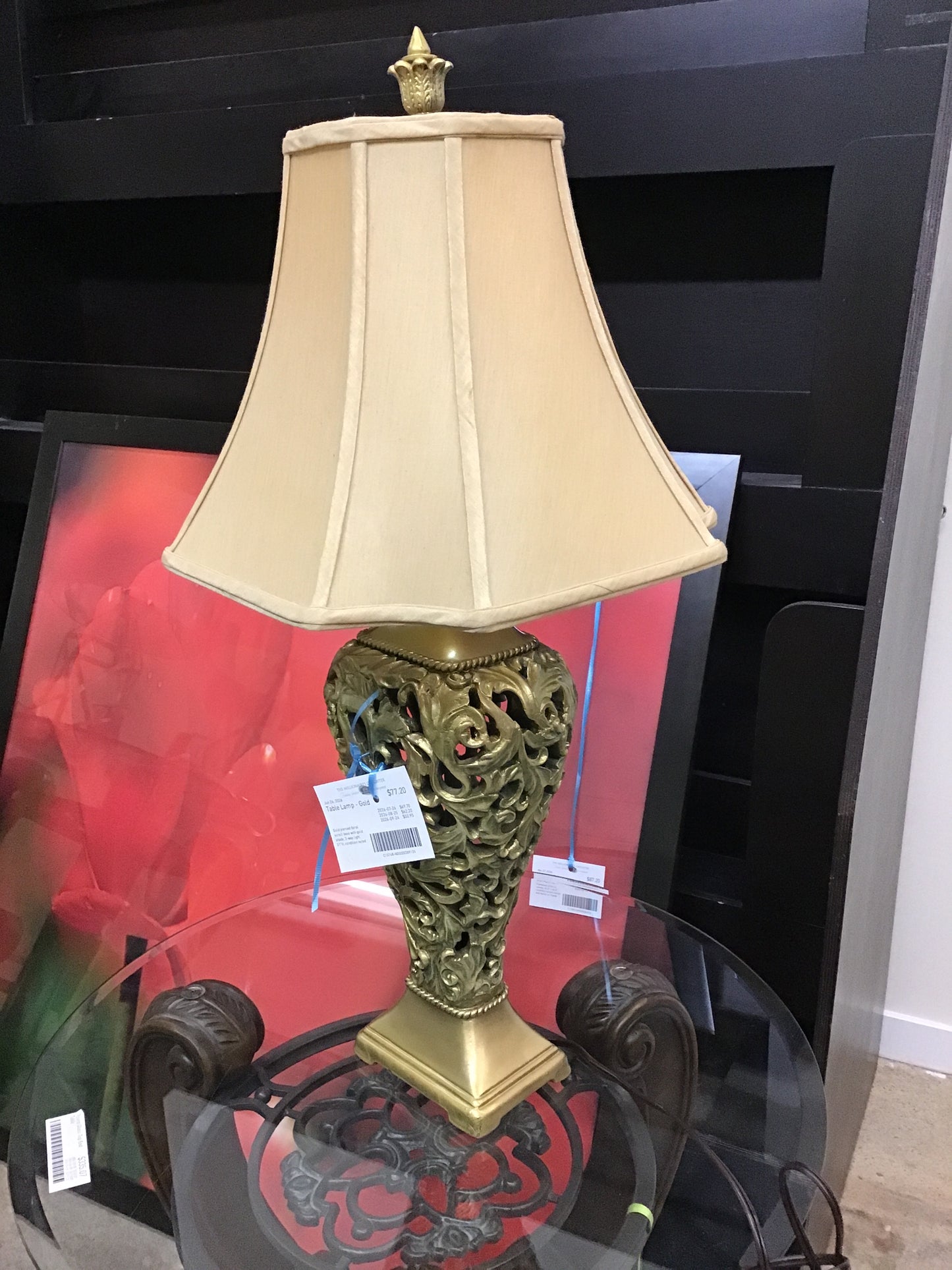 Table Lamp - Gold