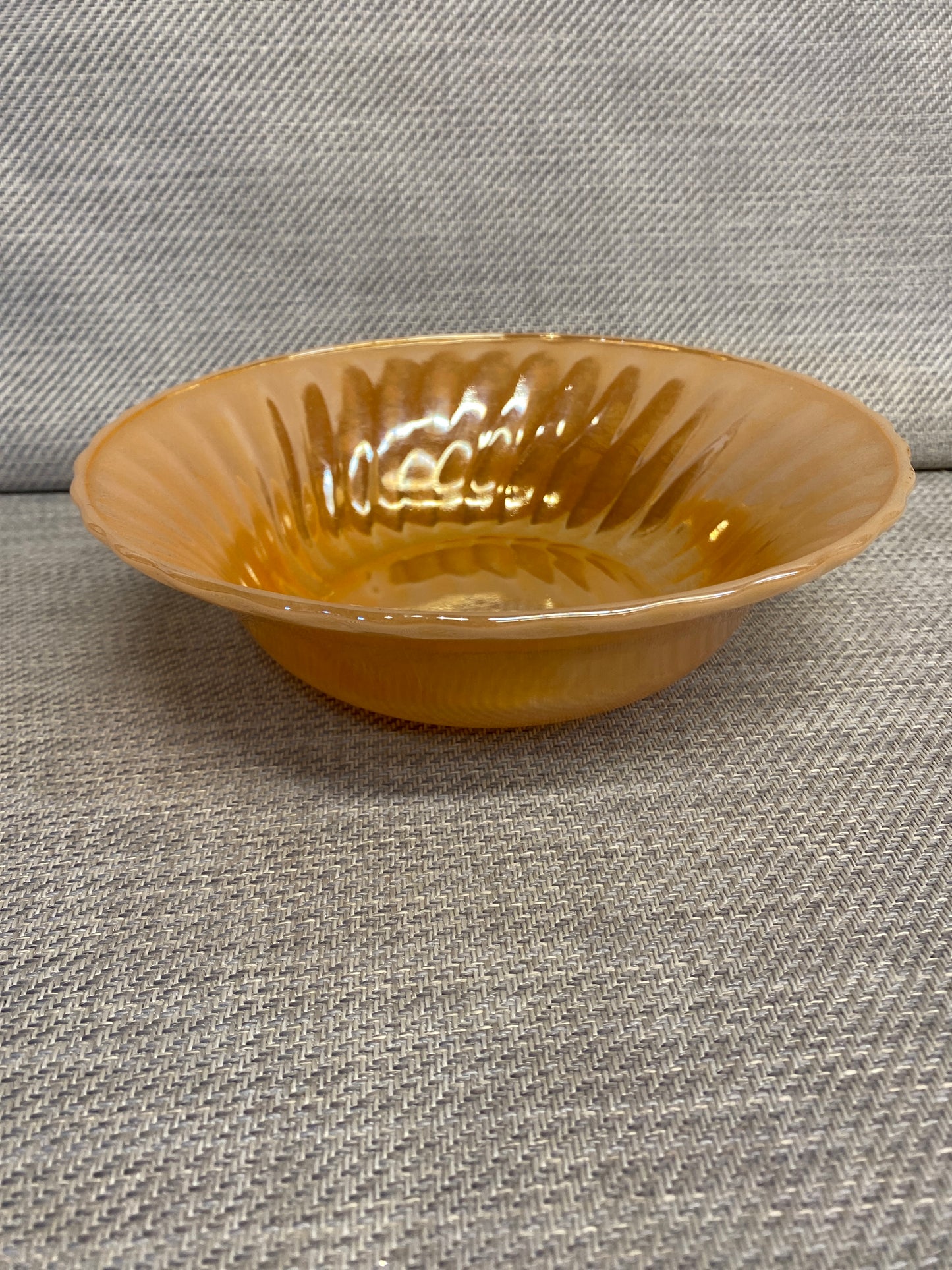 Vintage Anchor Hocking Bowl - Orange