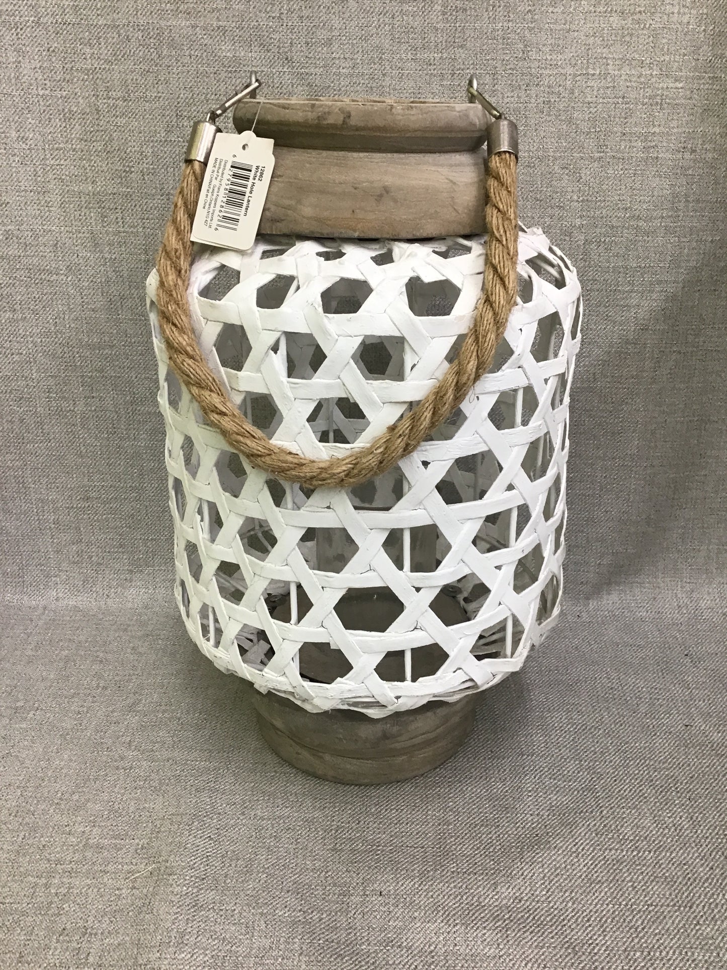 New! Distressed Look Lantern