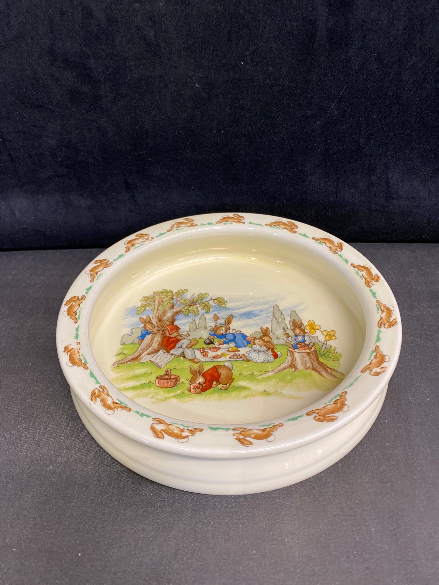 Bunnykins Baby Plate