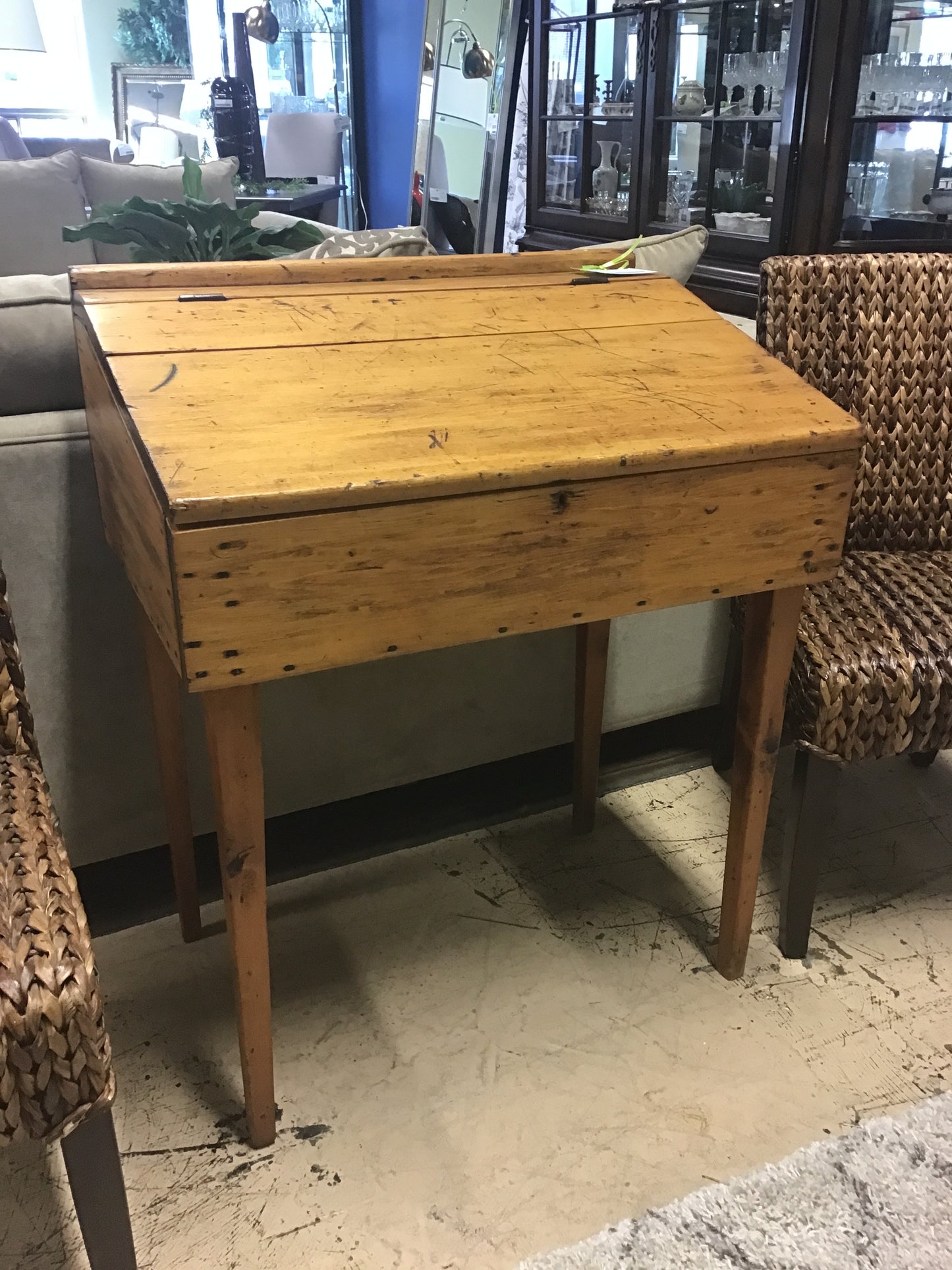Vintage Pine Desk