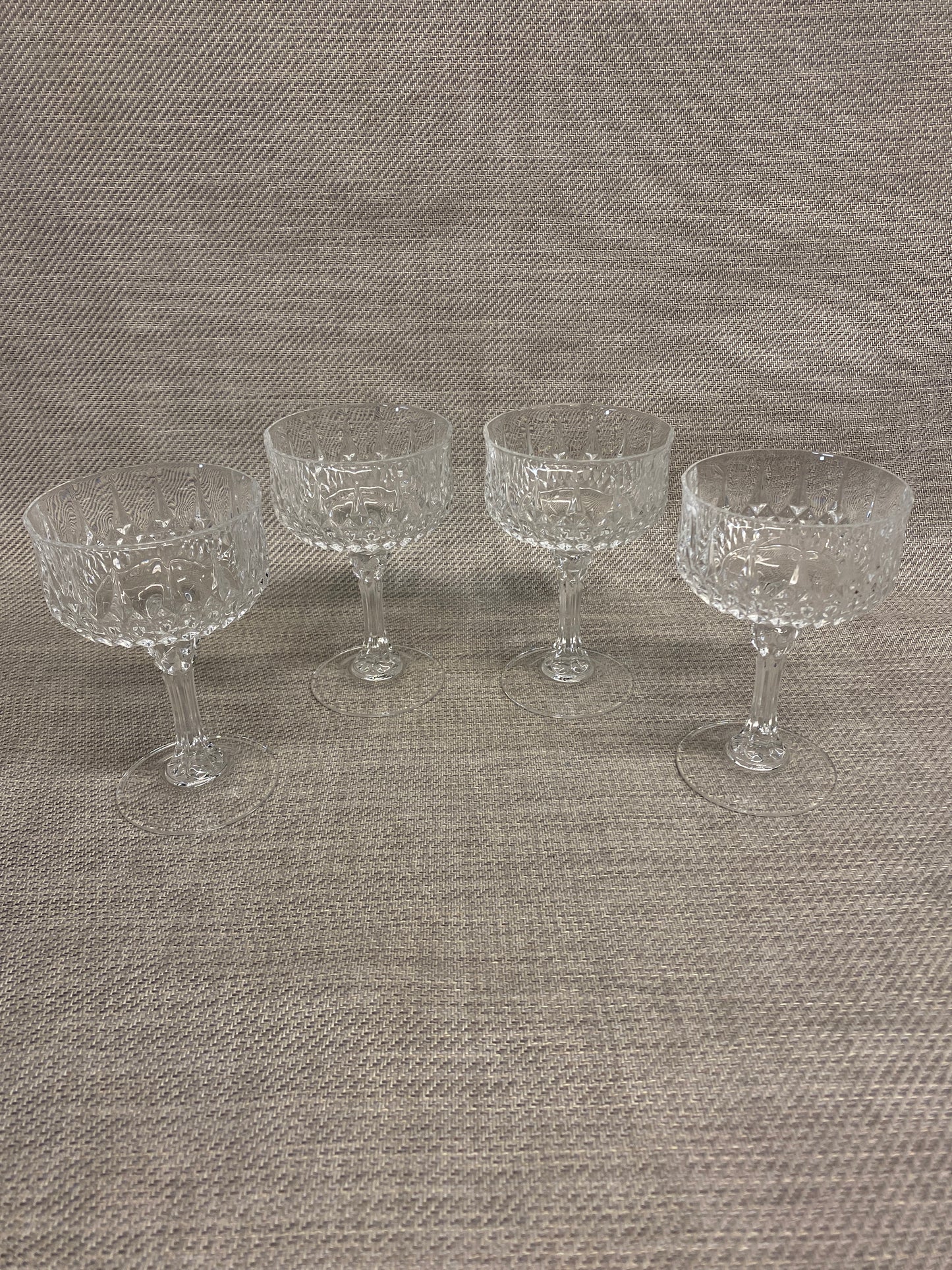 Set 4 Cristal D'Arques Sorbet Glasses