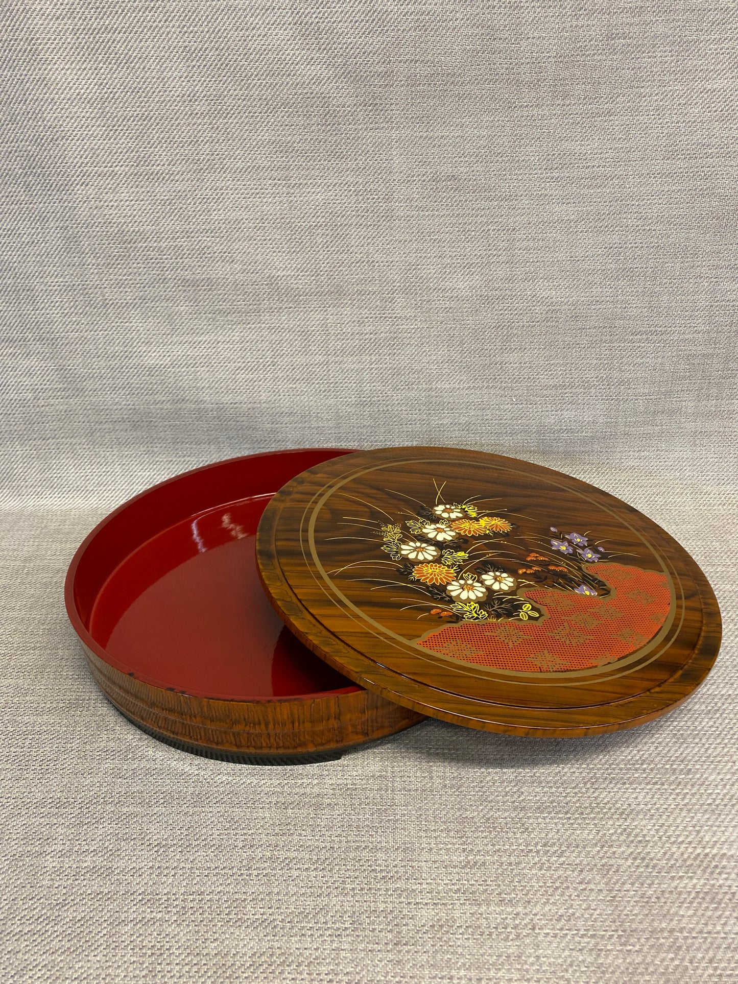 Japanese Lidded Lacquerware Box