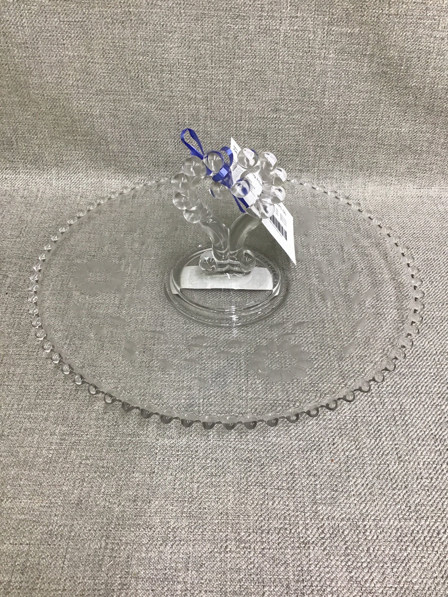 Glass Serving Plate