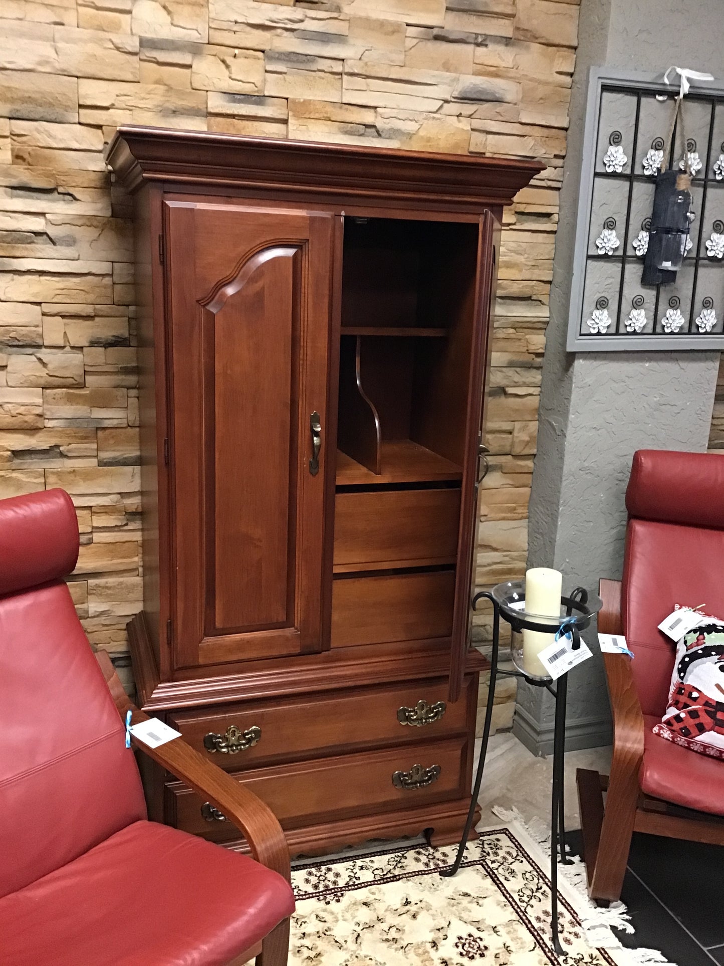 Vilas Maple Highboy Dresser