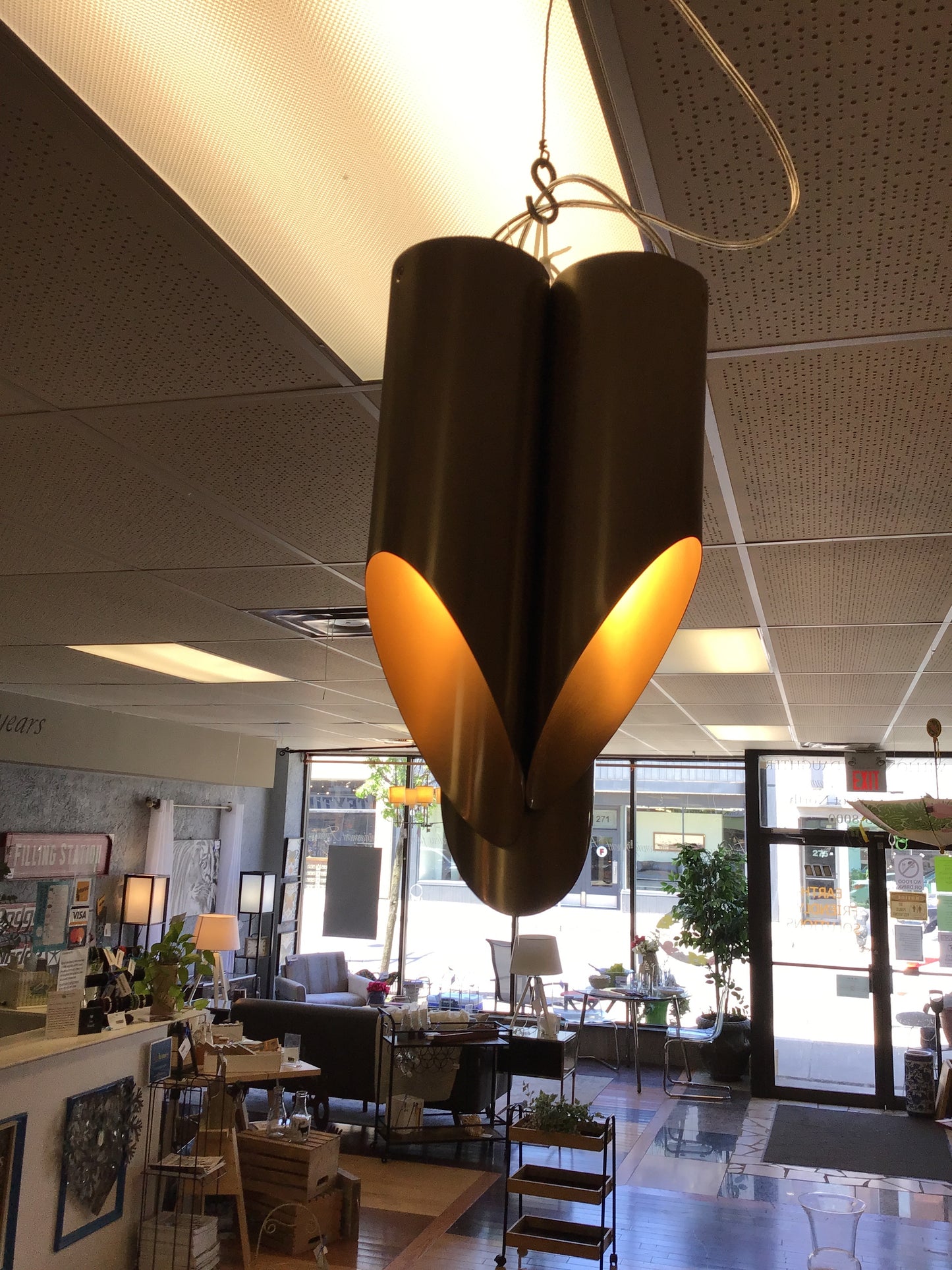 Modern CB2 'Maddox' Hanging Light
