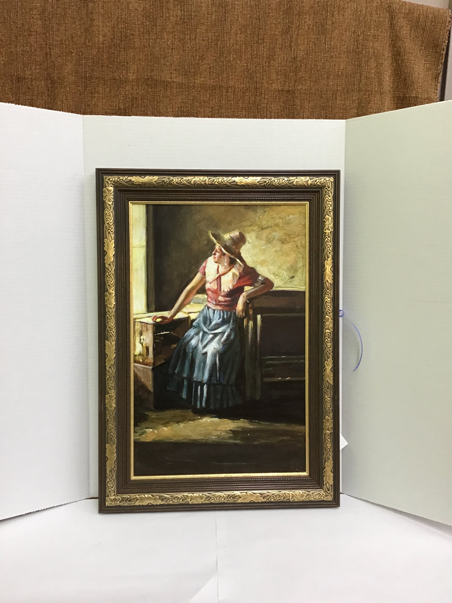 Framed Original Oil Painting by Ivan Belsky