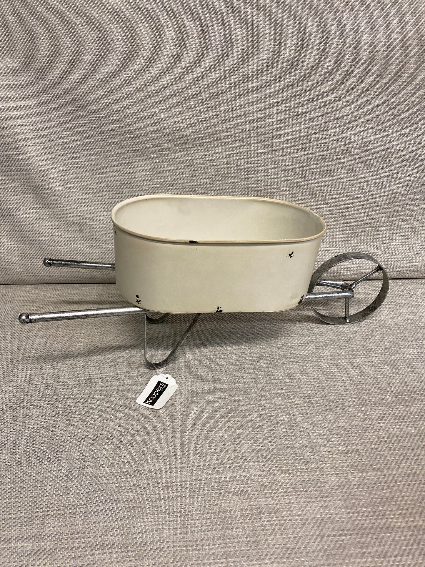 NEW! Koppers Metal Planter - Wheelbarrow