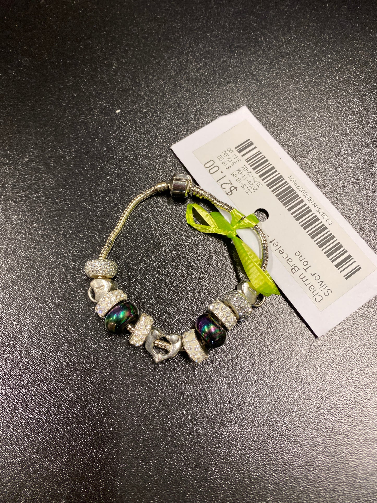 Charm Bracelet - Silver Tone