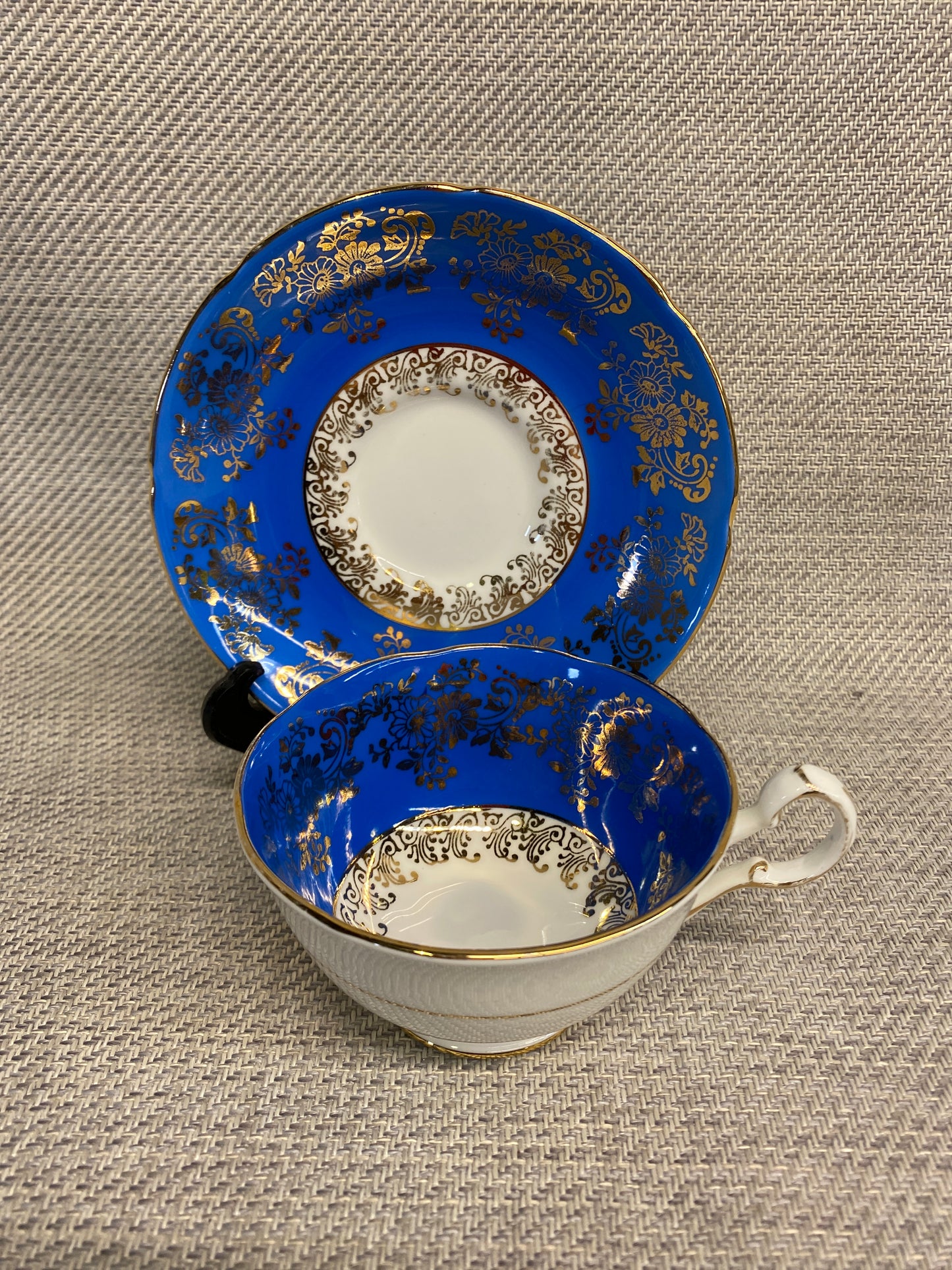 Royal Grafton Teacup & Saucer - Blue