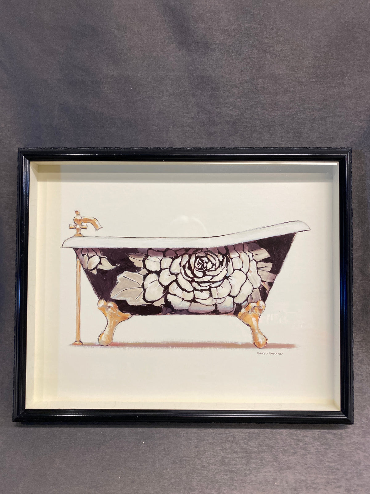 Framed Print - Bath Rose