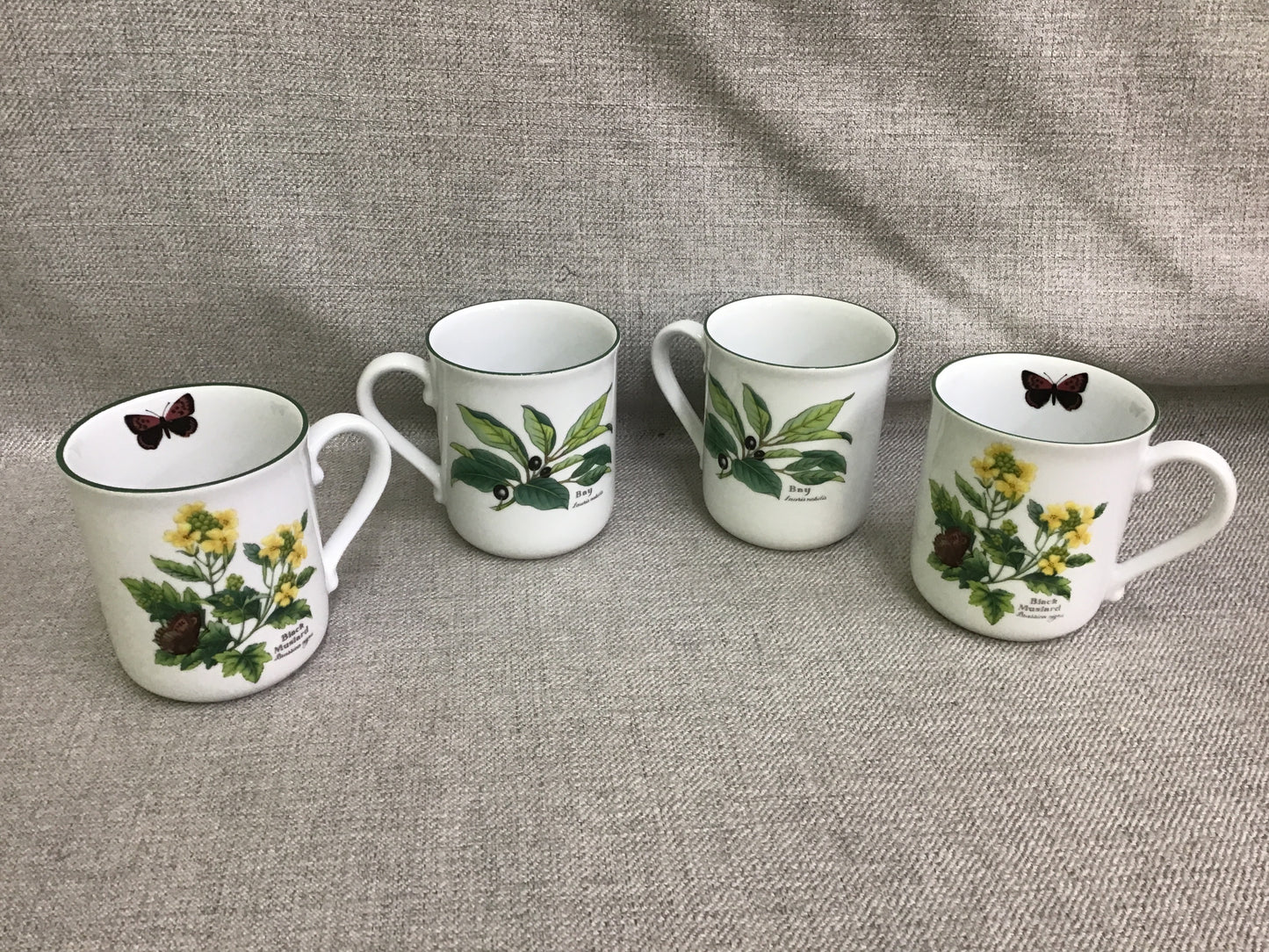 Royal Worcester 'Herbs' Mugs (4)