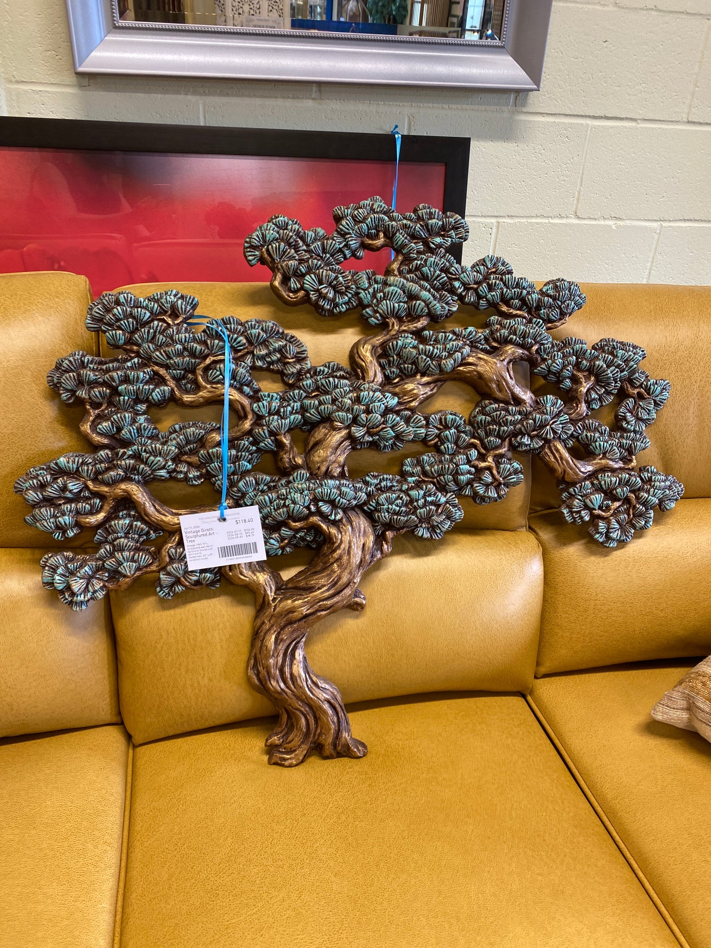 Vintage Girotti Sculptured Art - Tree