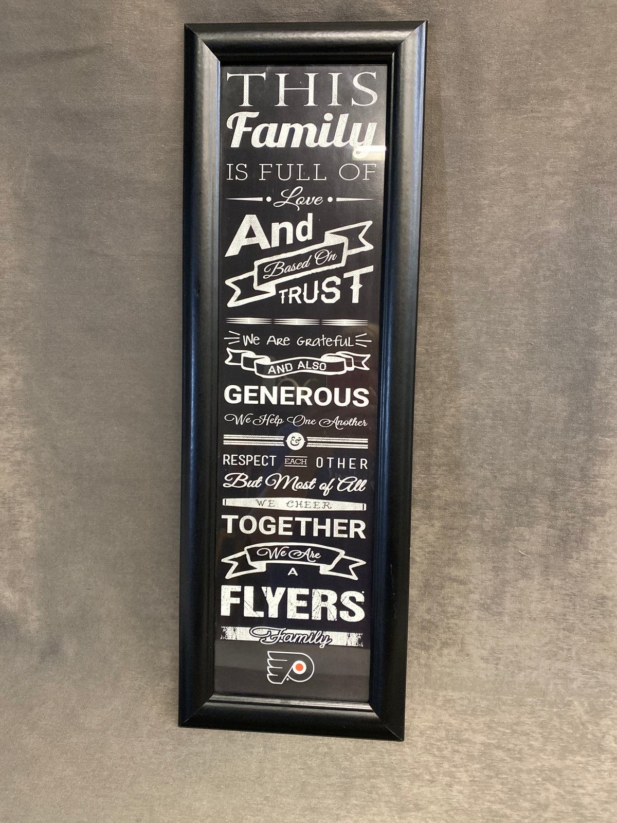 "Flyers" Family Wall Sign
