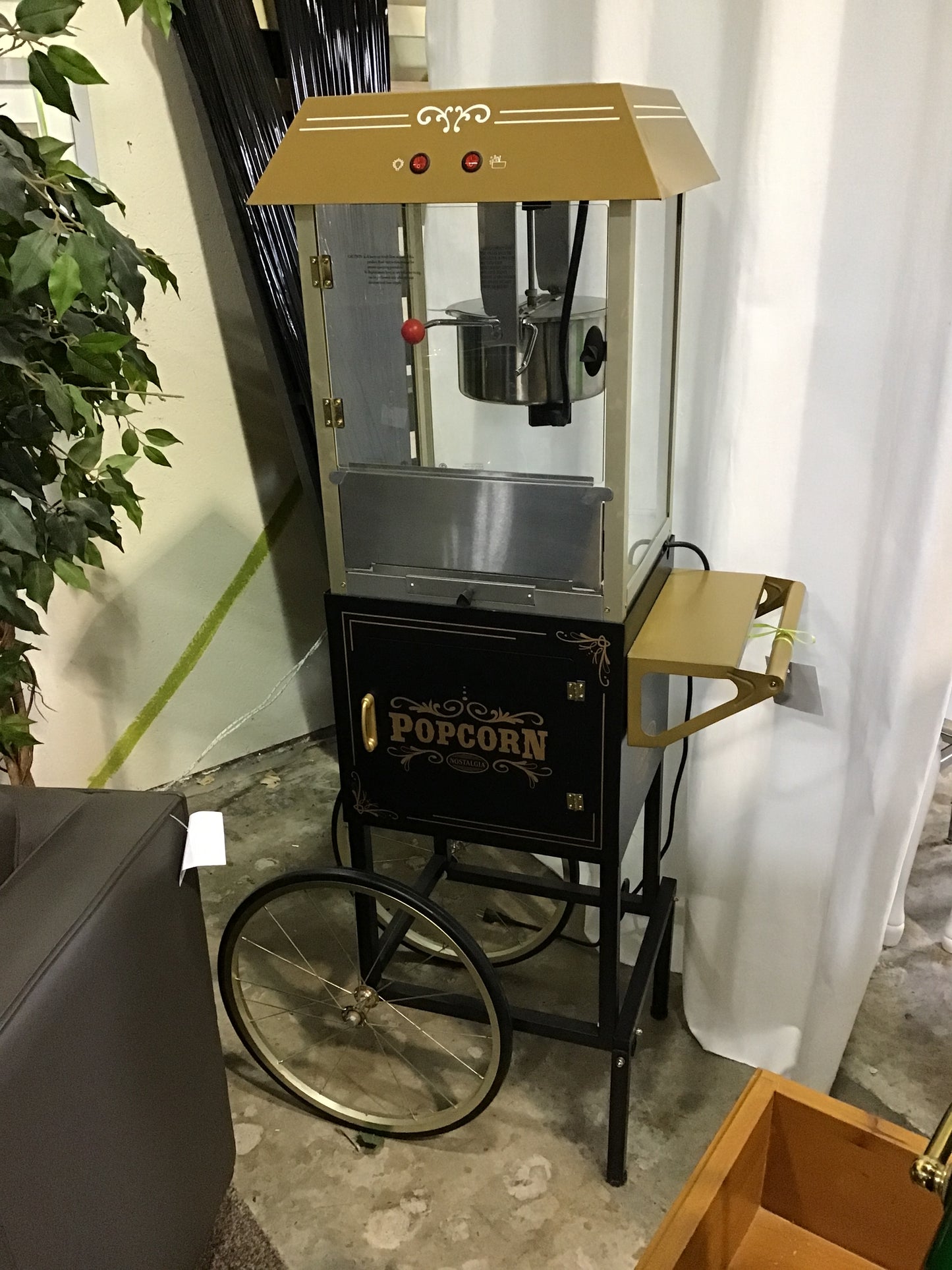 Nostalgia Popcorn Cart