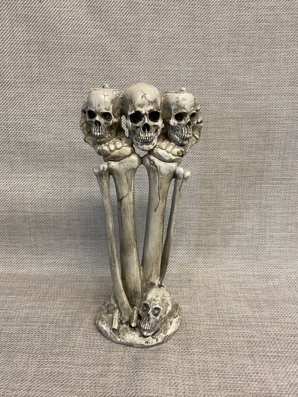 Halloween Candelabra - Bones & Skulls
