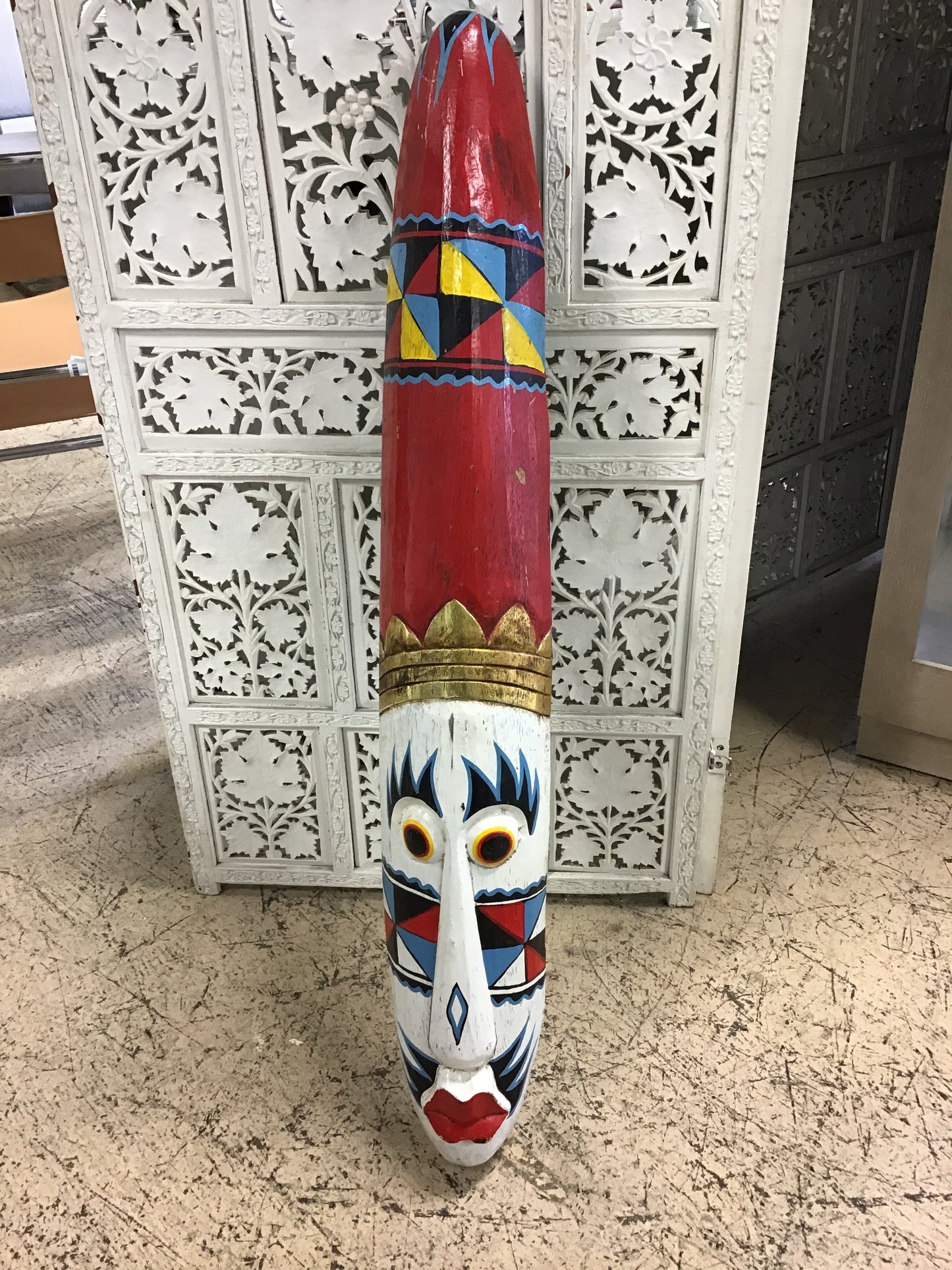 Indonesian Wood Mask