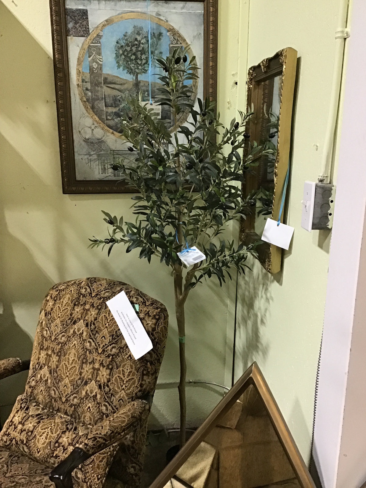 Artificial Olive Tree