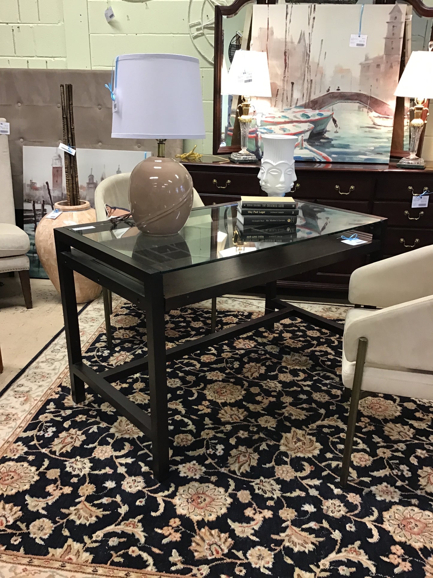 Baxton Studio Computer Desk