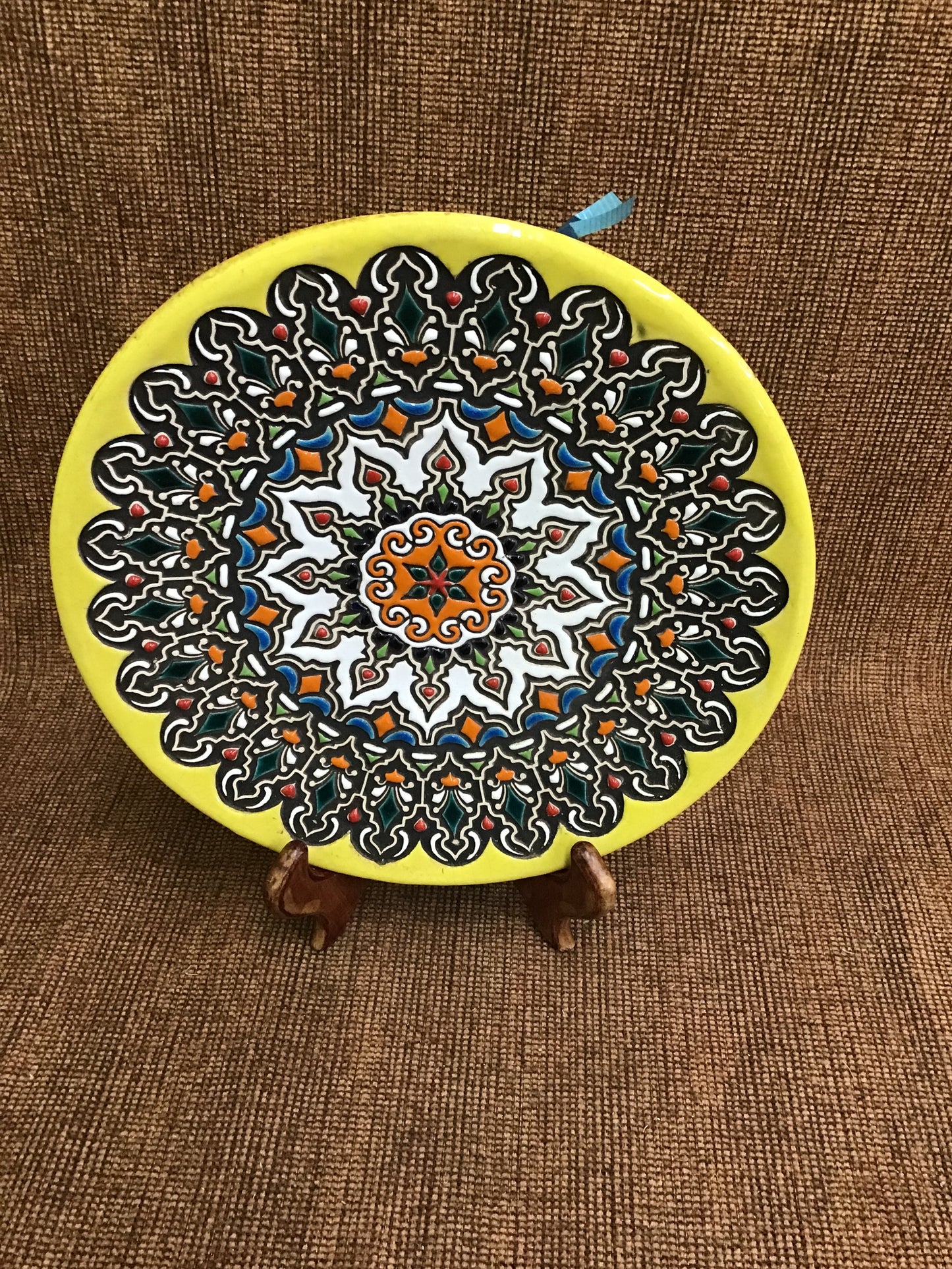 Gorgeous! Hand Painted Decorative Plate