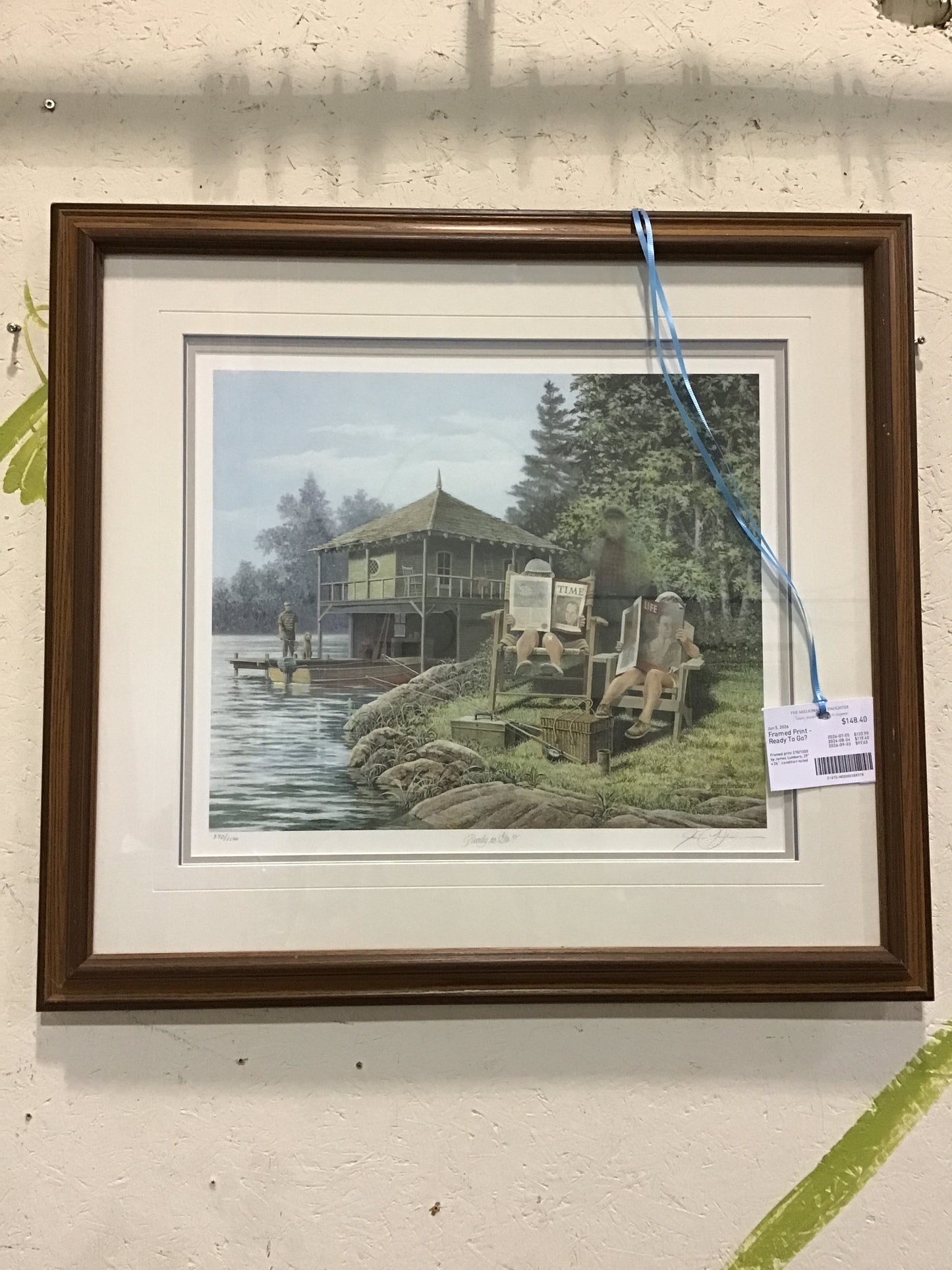 Framed Print - Ready To Go?