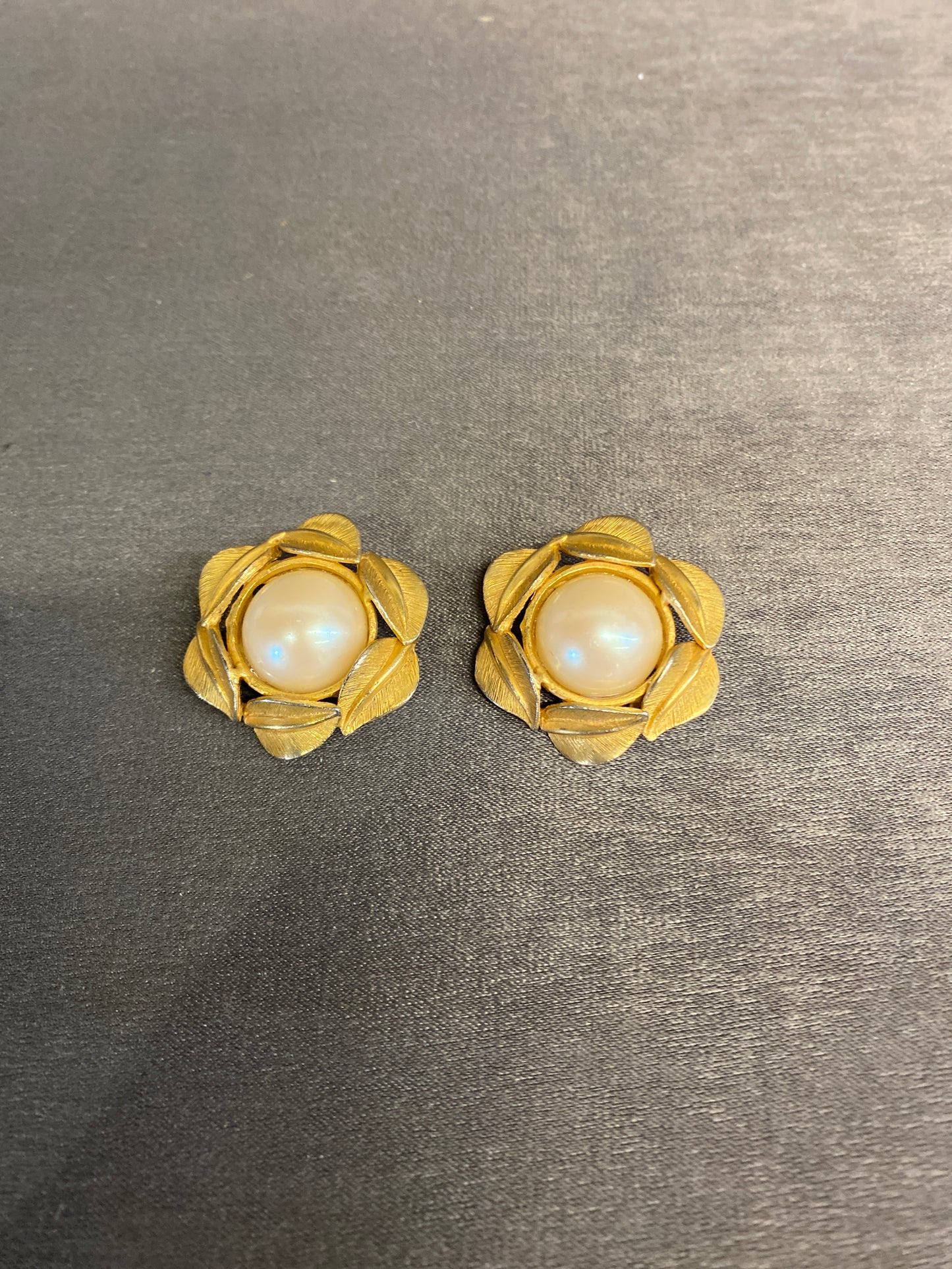 Clip On Earrings - Flower