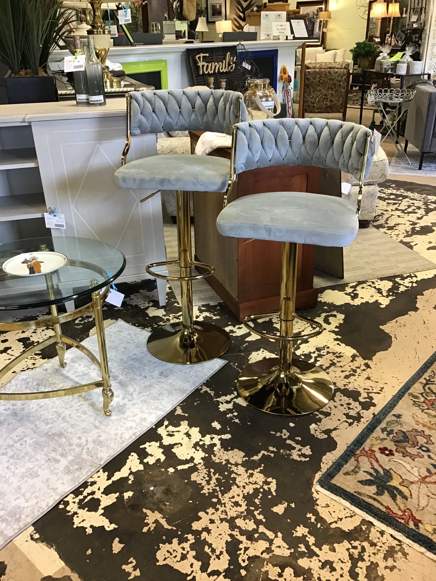 PAIR Stools - Grey