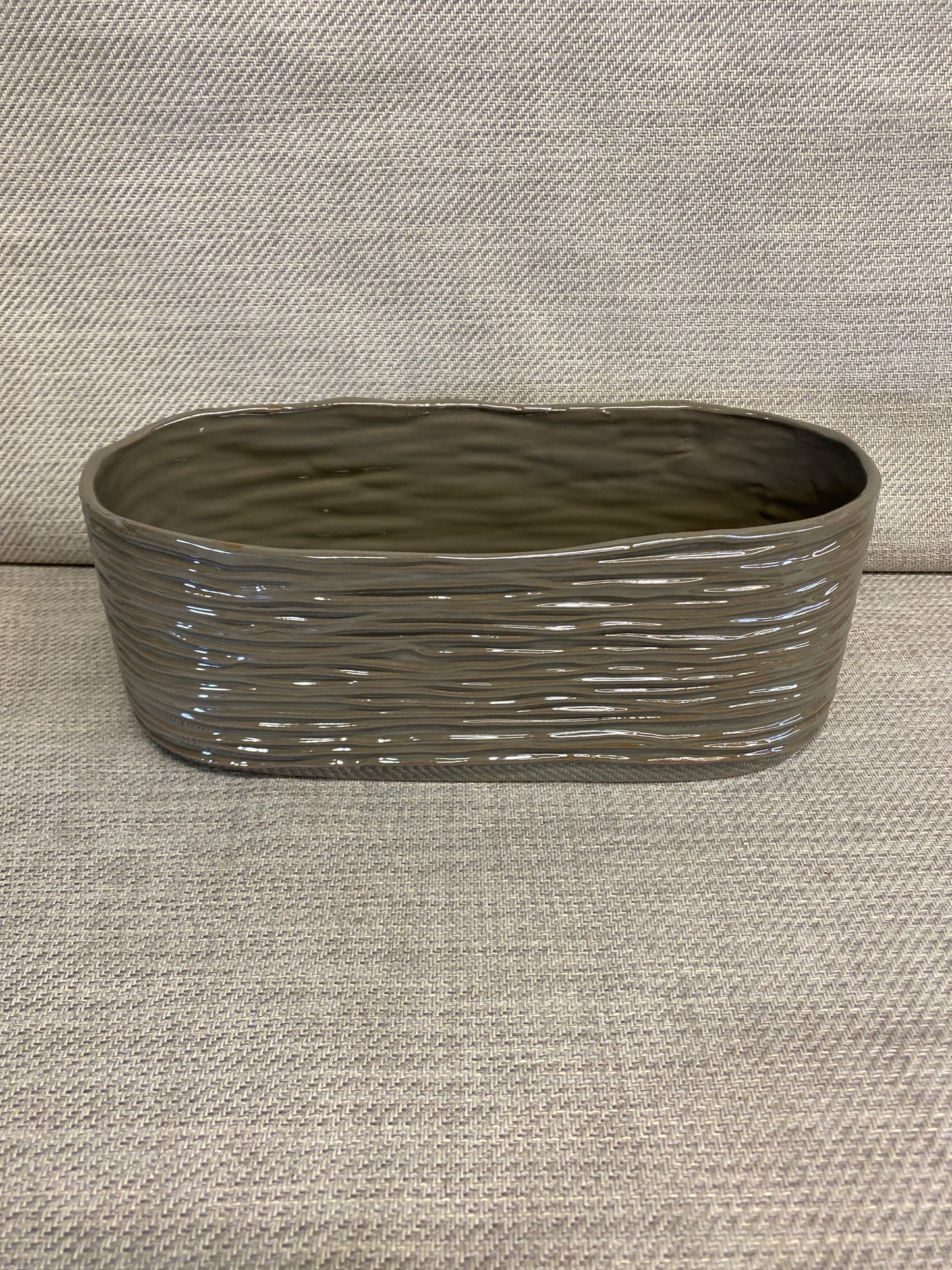 NEW! Ceramic Planter - Grey