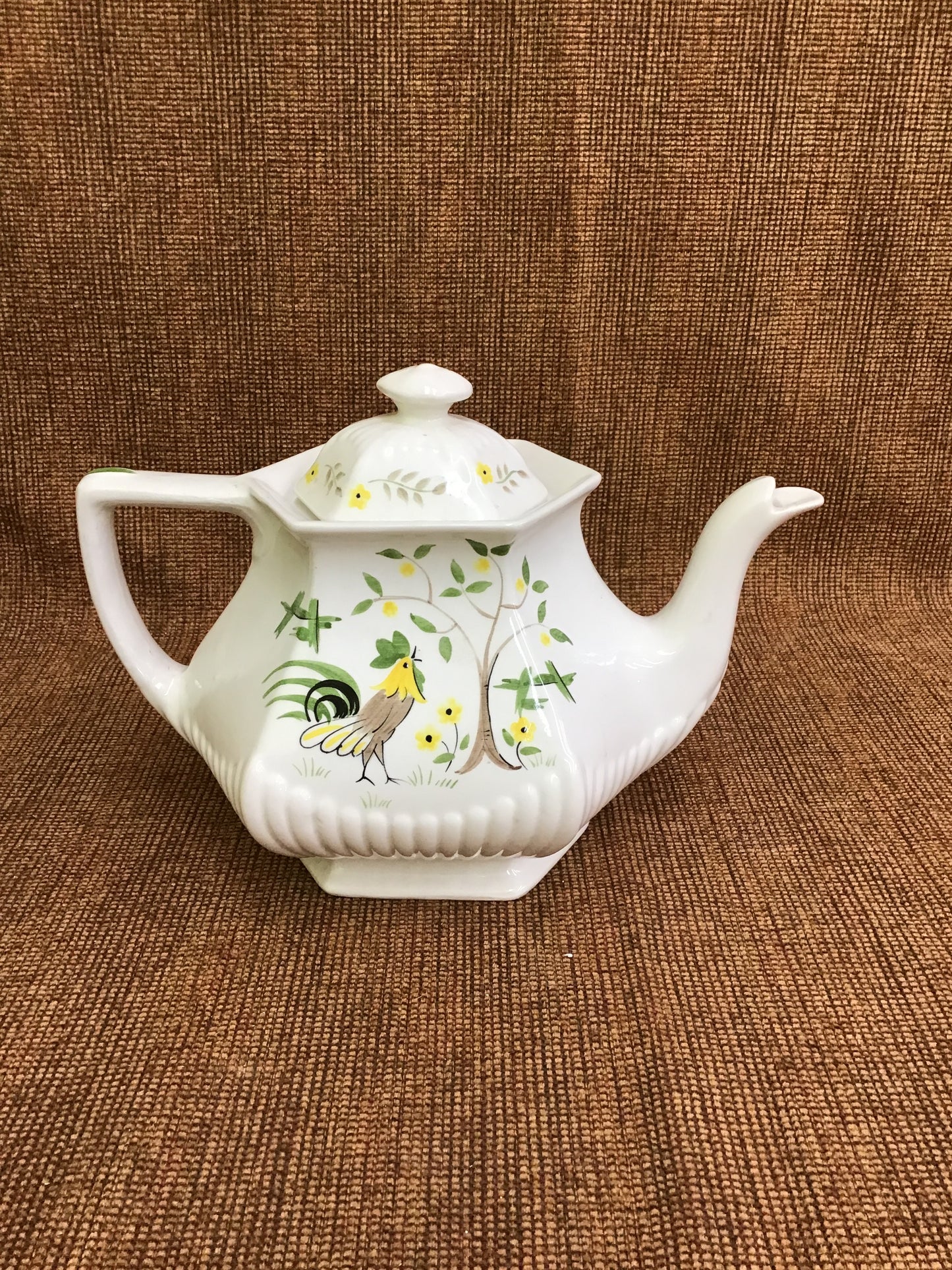 Ironstone Rooster Tea Pot