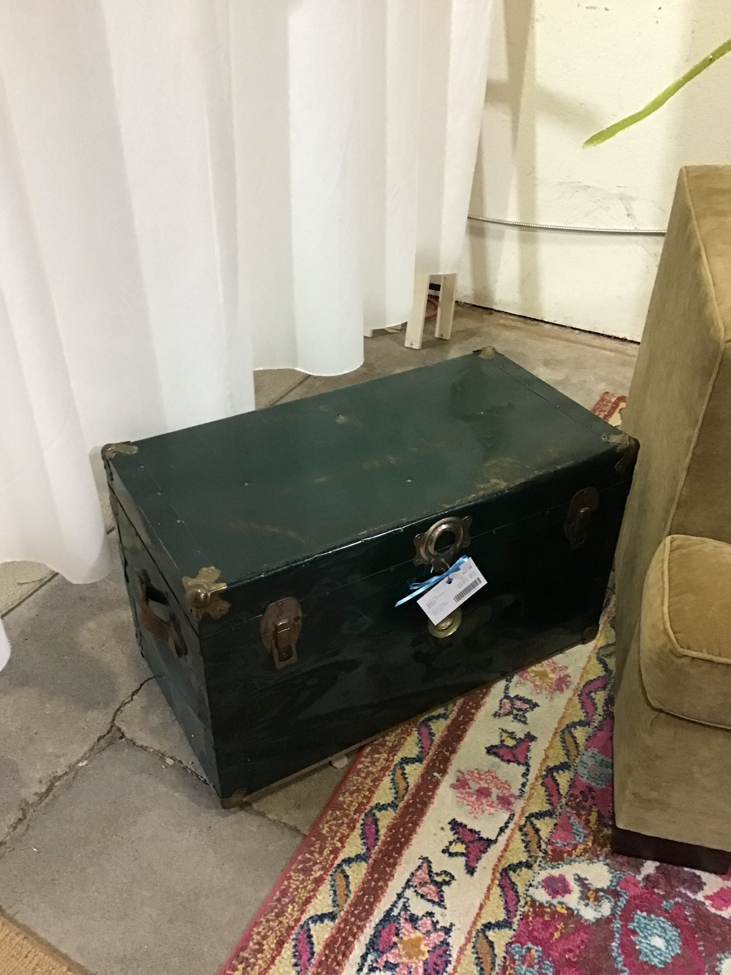 Metal Trunk - Green