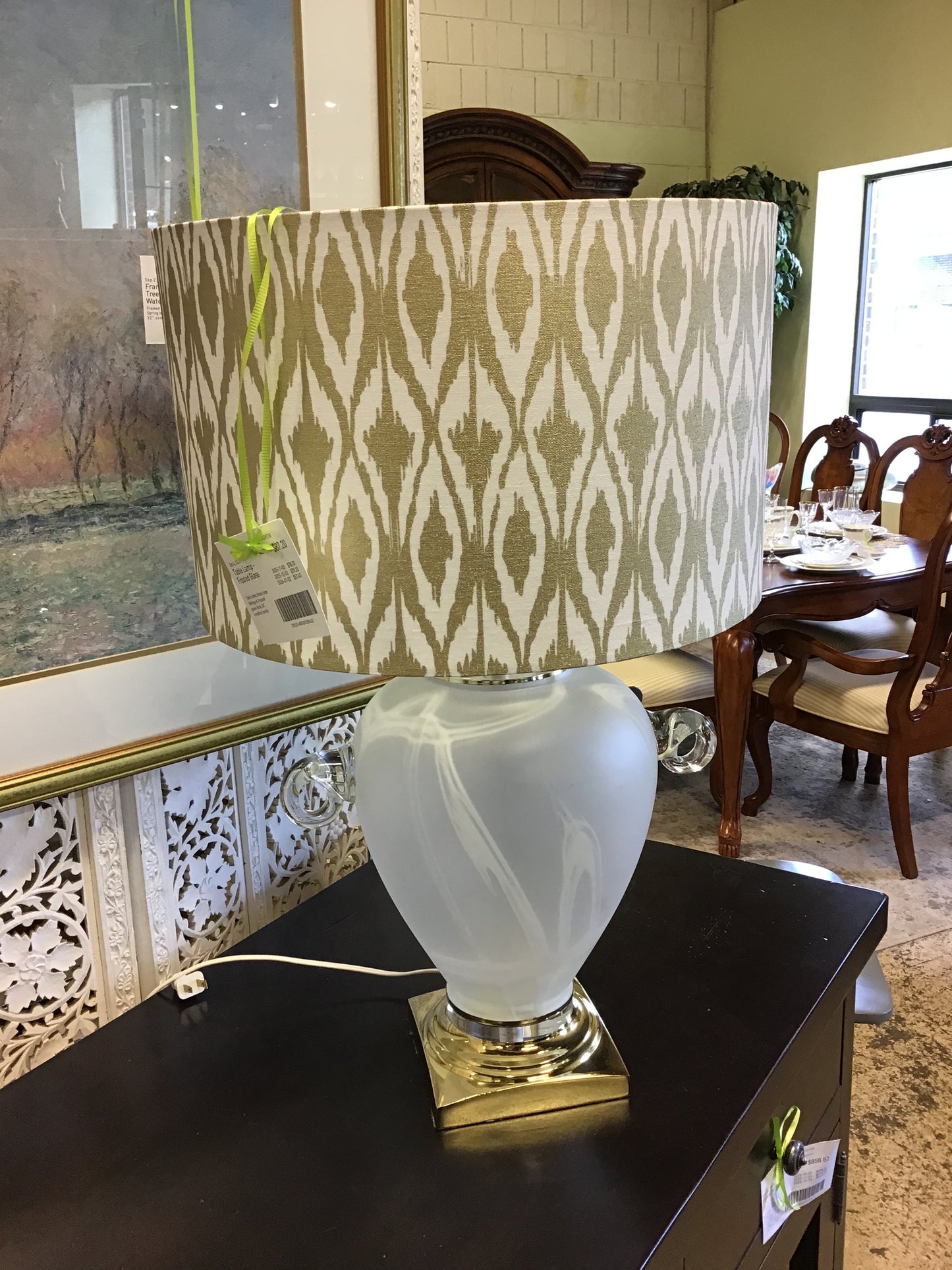 Table Lamp - Frosted Glass