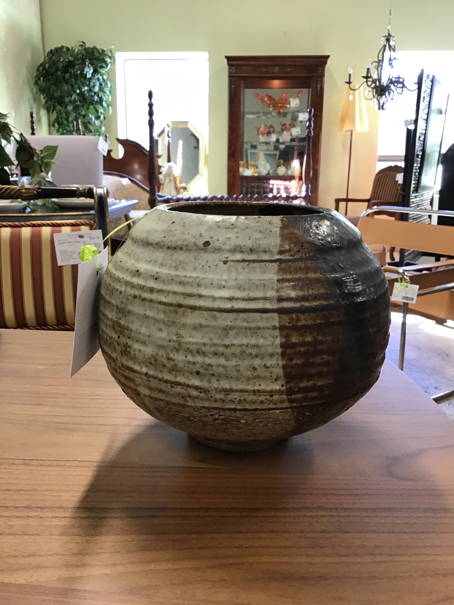 Eileen Hazell Pottery Pot - Brown