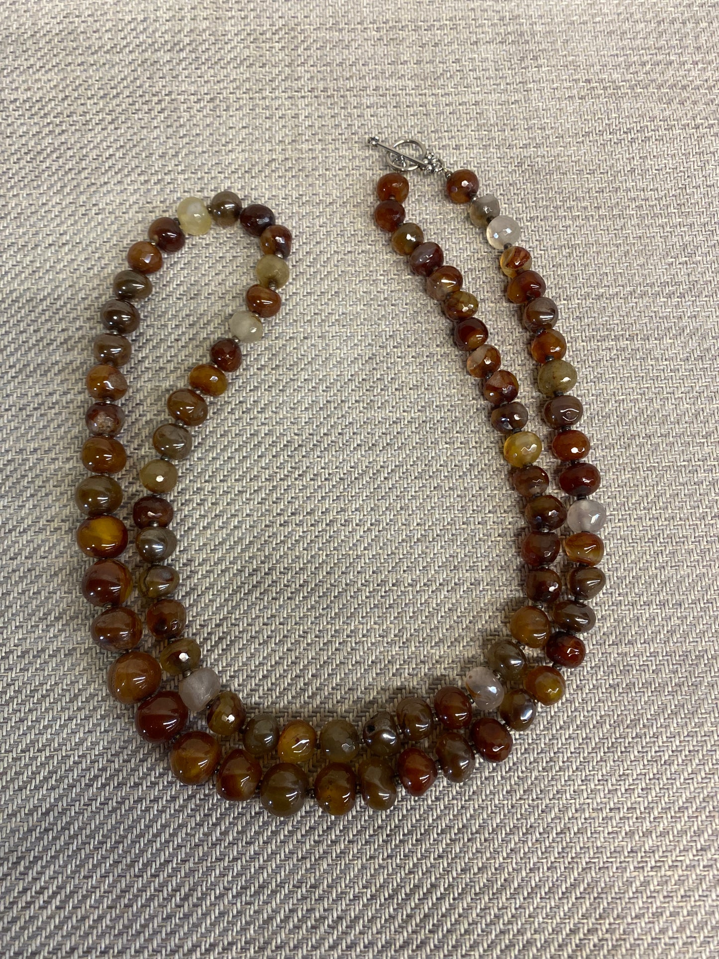 Necklace - Agate Beads