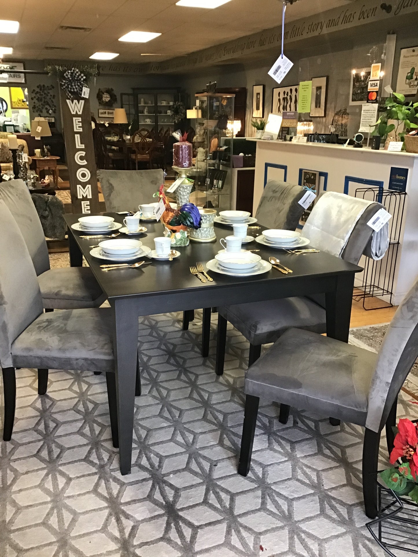 Modern Solid Maple Harvest Table - CANADEL