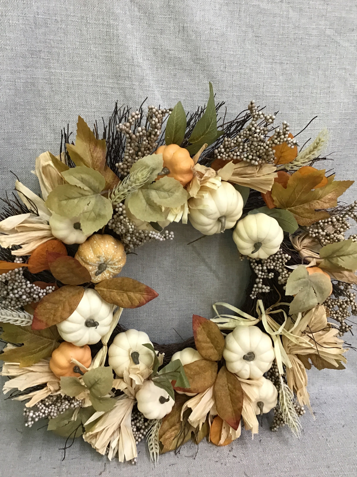 New! Ashland Pumpkin Wreath