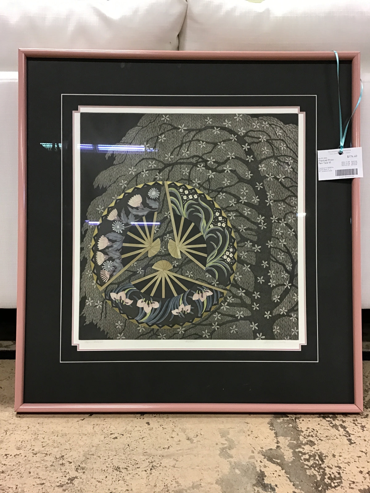Framed Print - Fan Tale VI