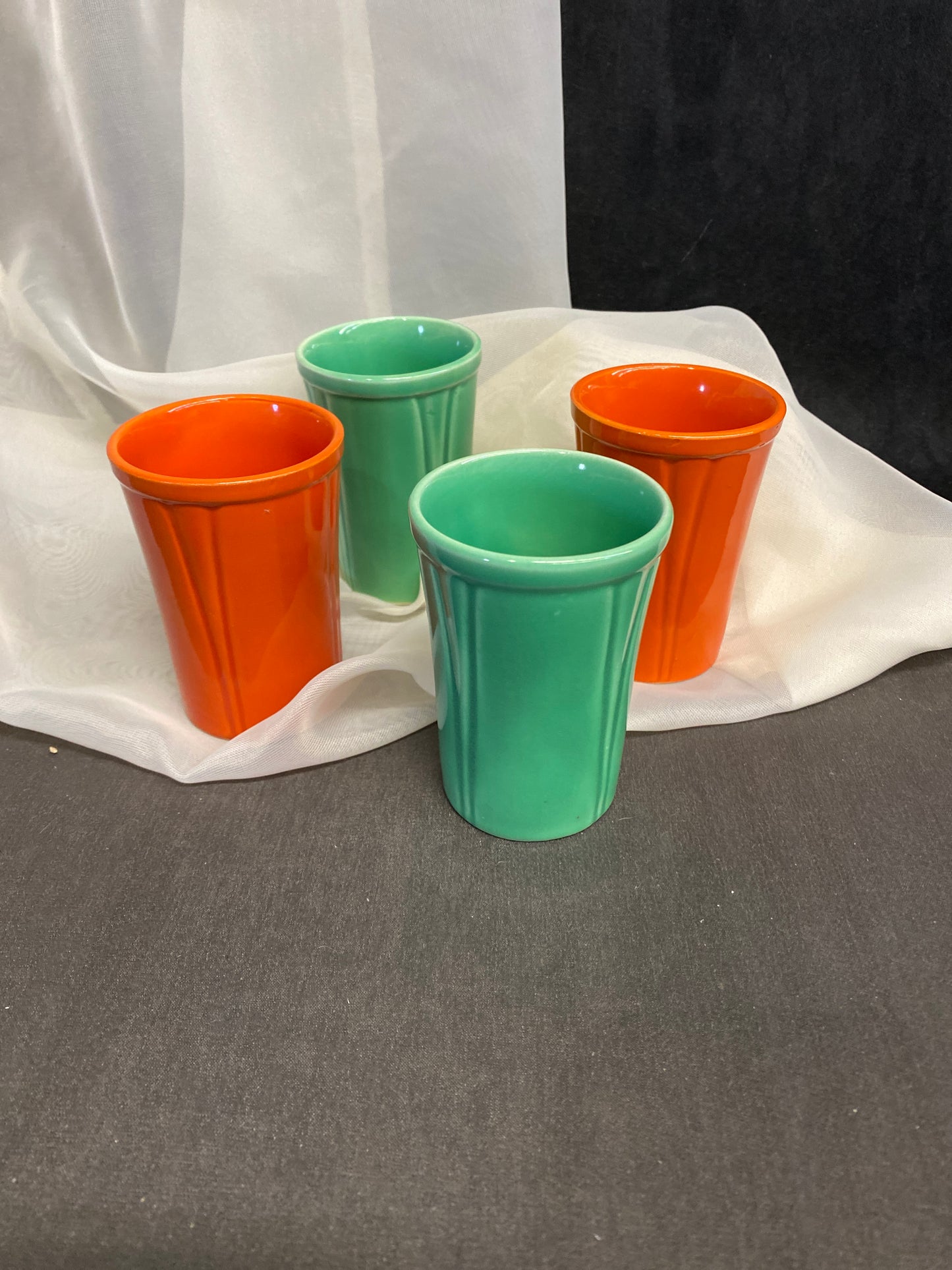 Vintage Riveriera SET 4 Juice Cups