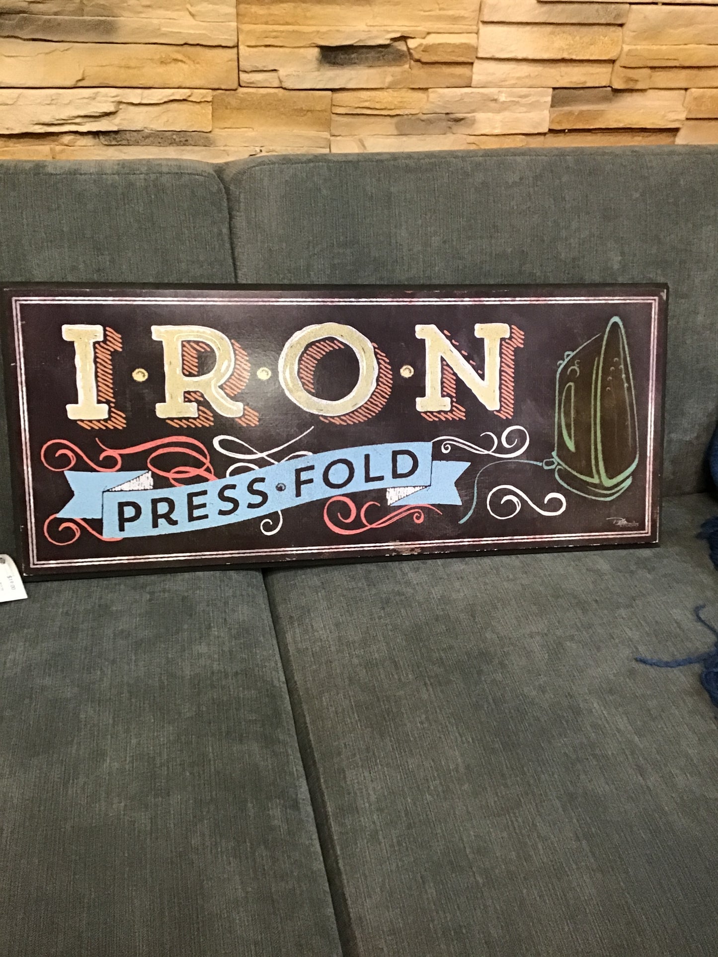 New! Wooden Wall Art- Laundry Room