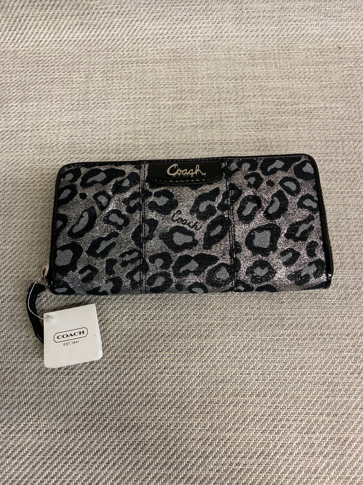 NEW! Coach East West Wallet - Ocelot