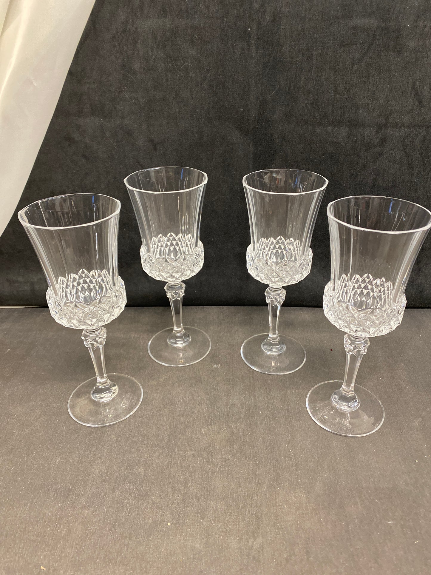 Set 4 Cristal D'Arques Golbets