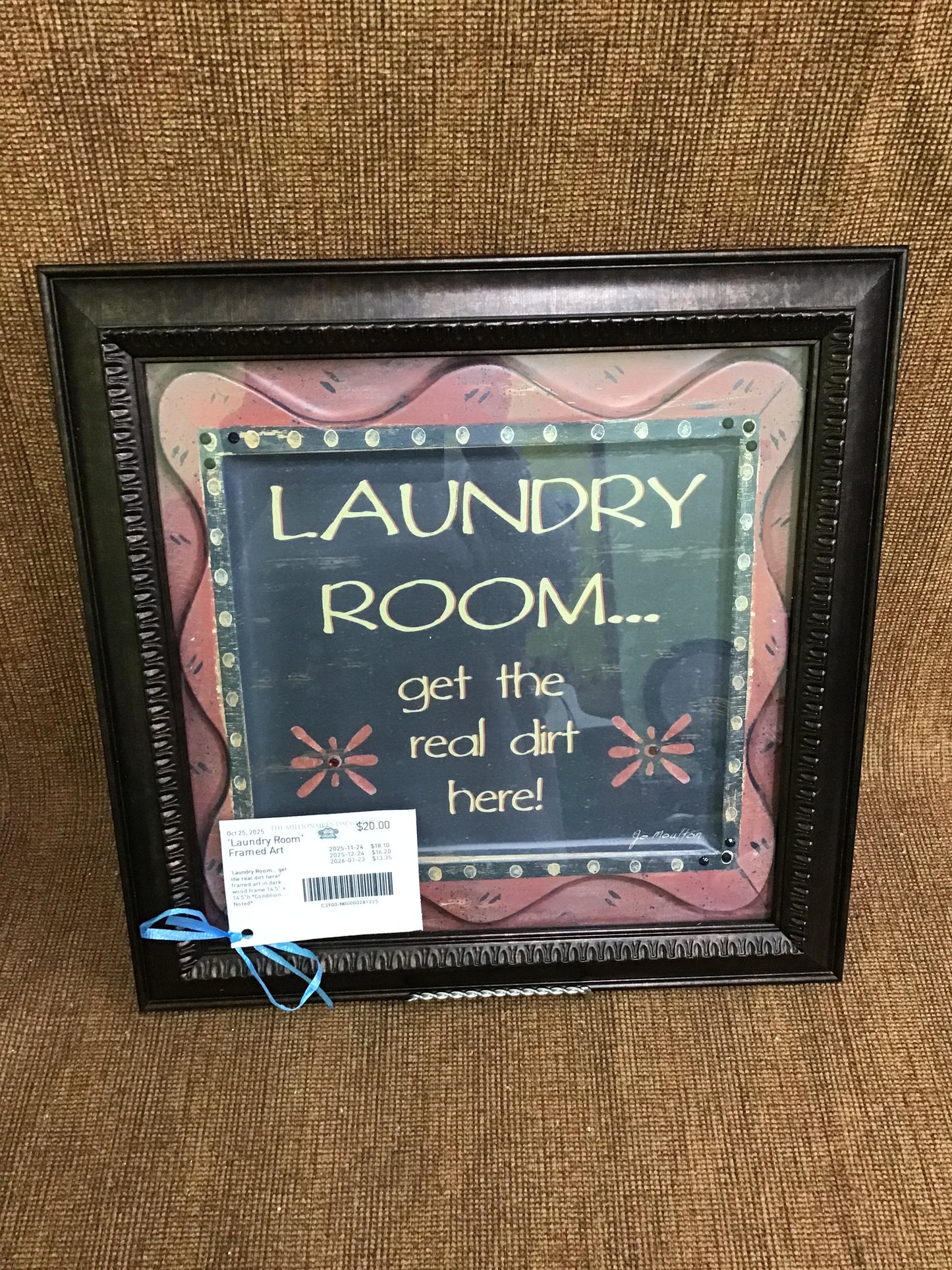 'Laundry Room' Framed Art