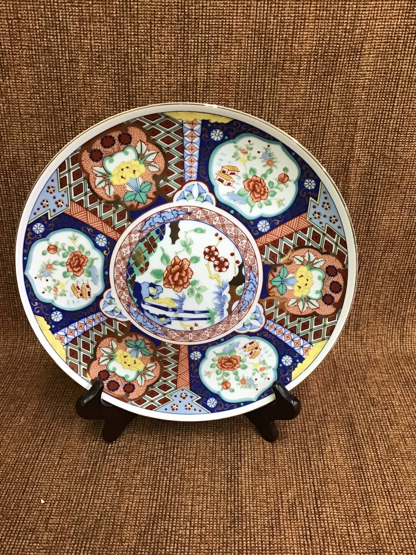 Vintage 'Miyako' Handcrafted Plate