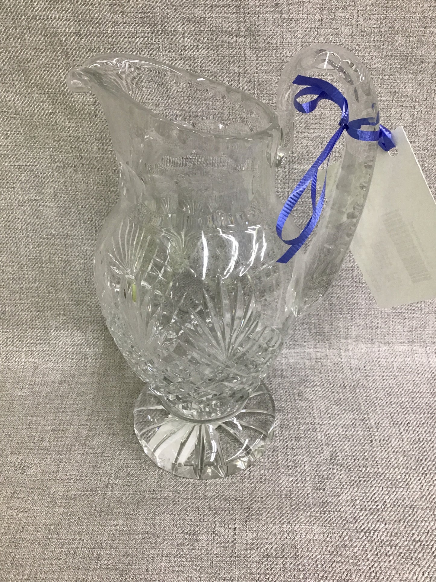 Cut Glass Drink Pitcher