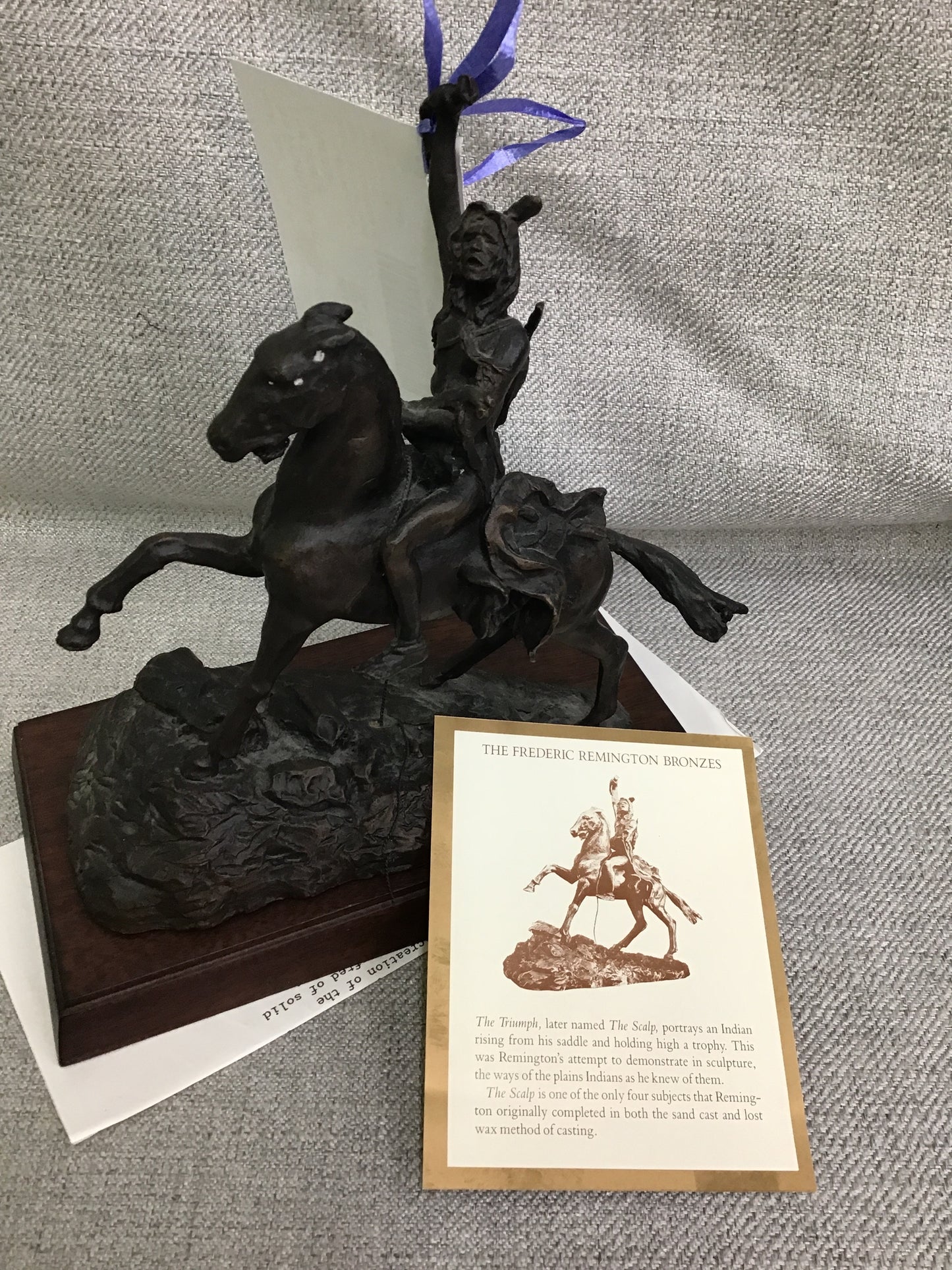 The Franklin Mint 'The Scalp' Figurine