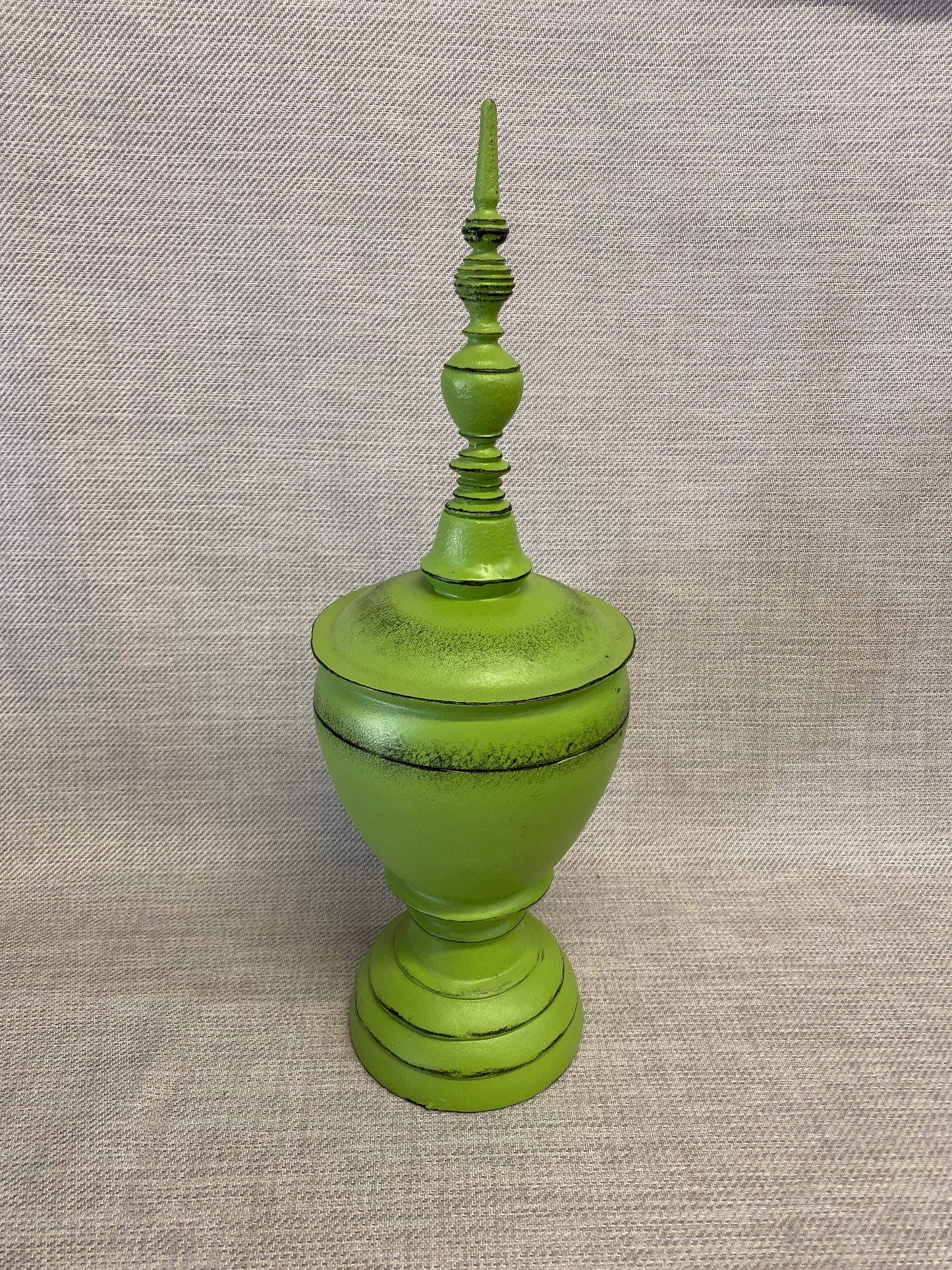 Finial Decor - Green